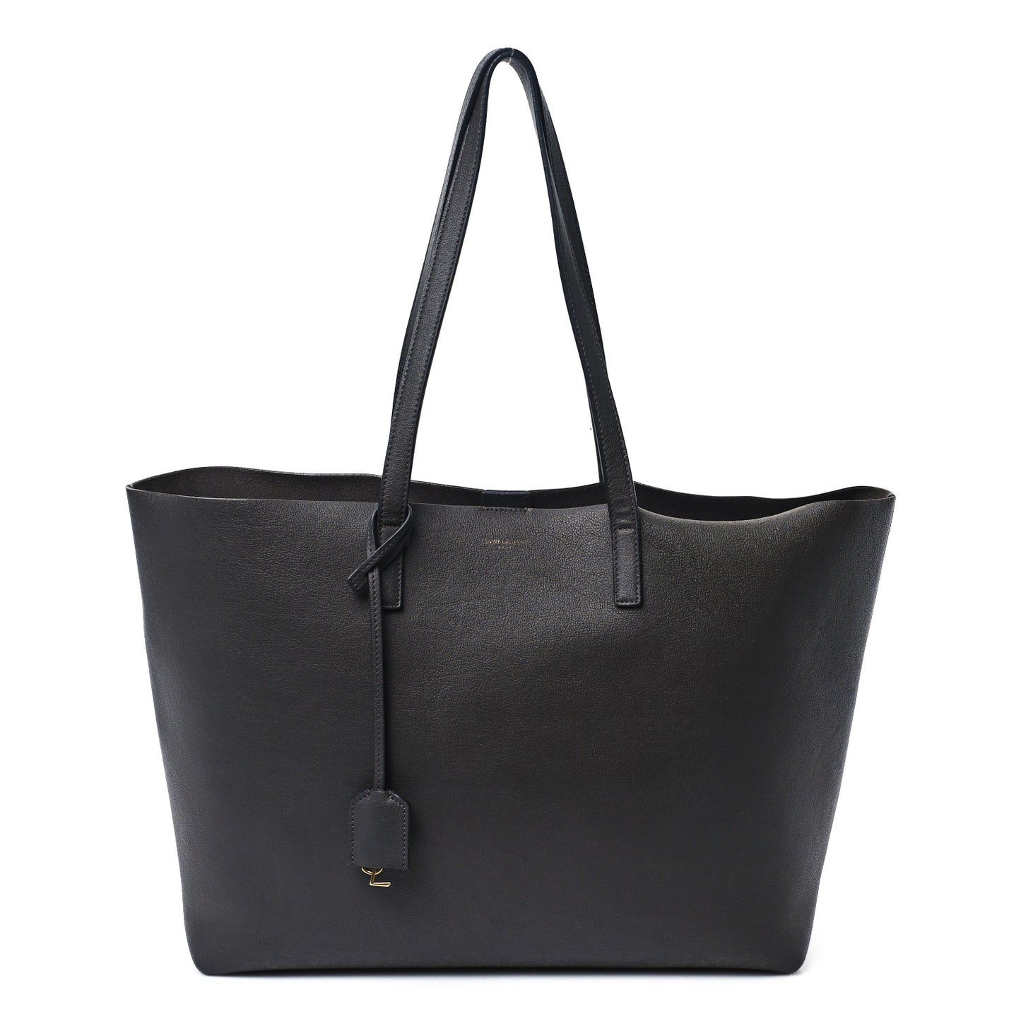 Calfskin Large Shopping Tote Fog