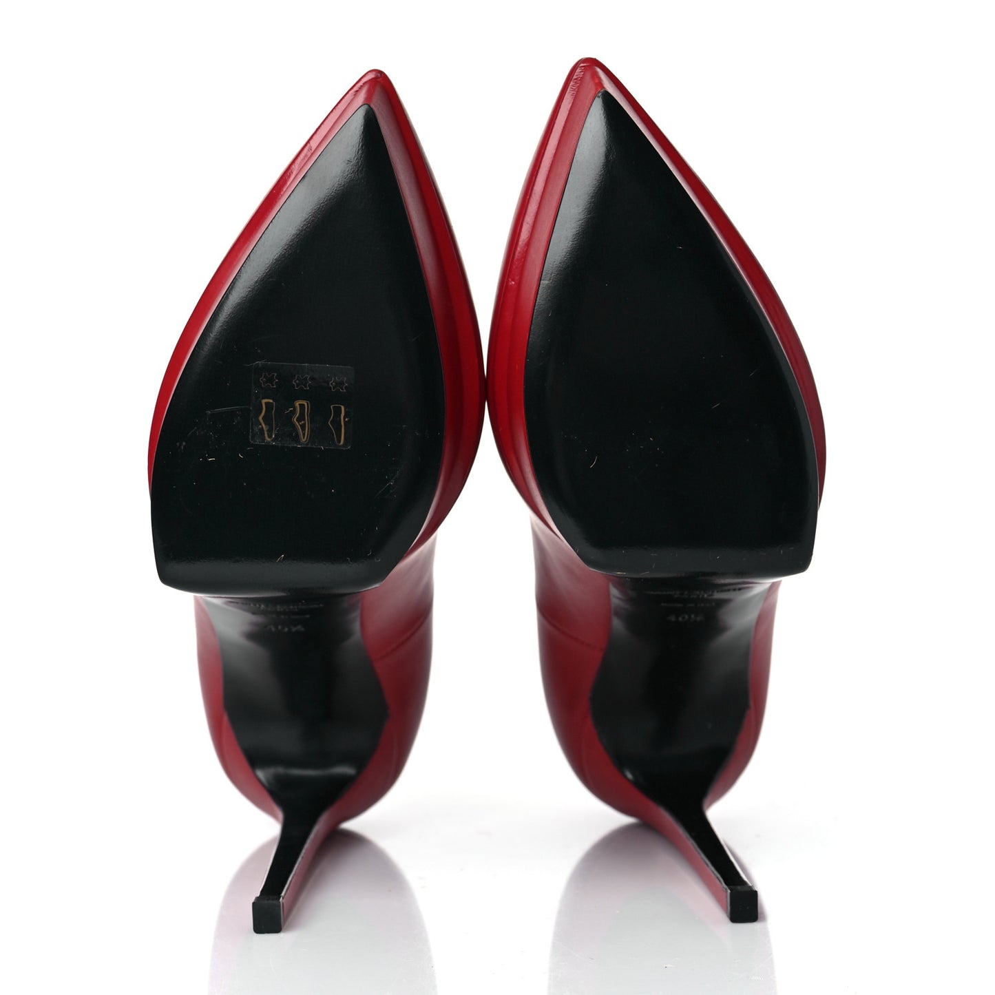 Calfskin Janis 105 Platform Pumps 40.5 Rouge Orient