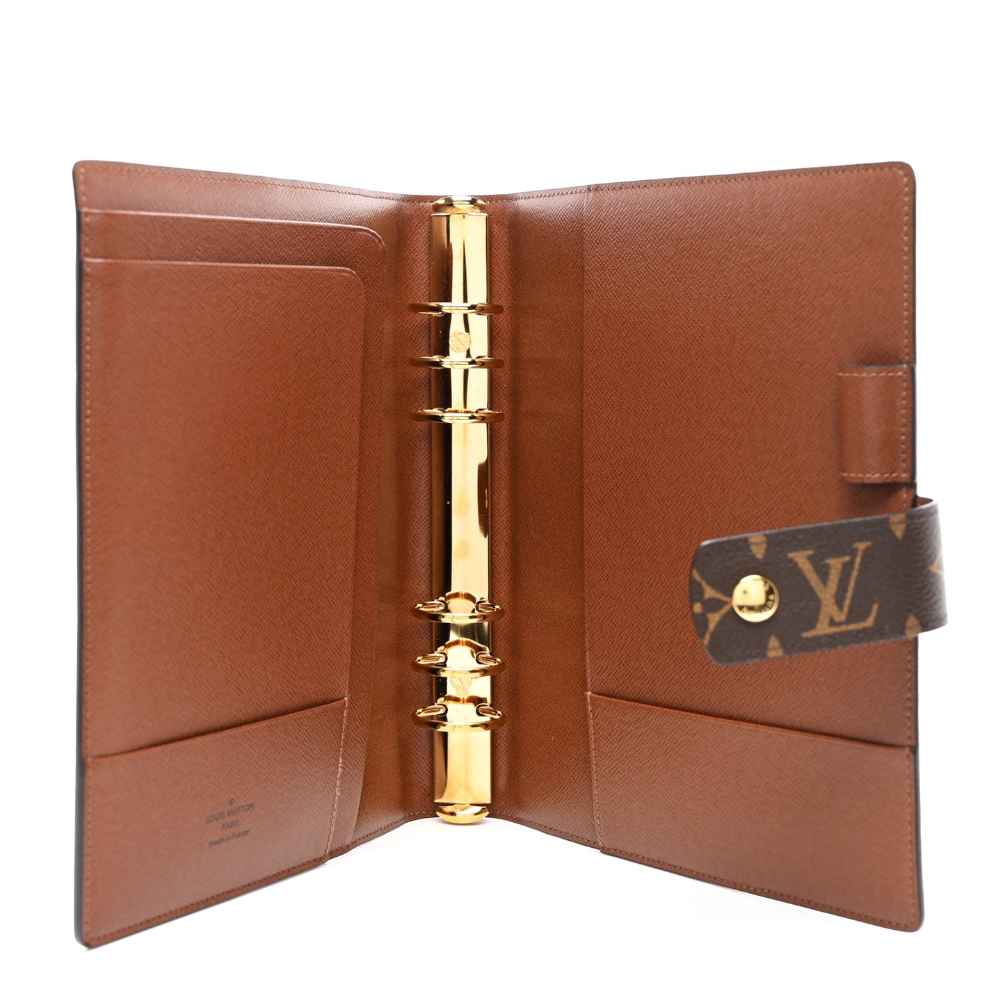 Monogram Large Ring Agenda Cover