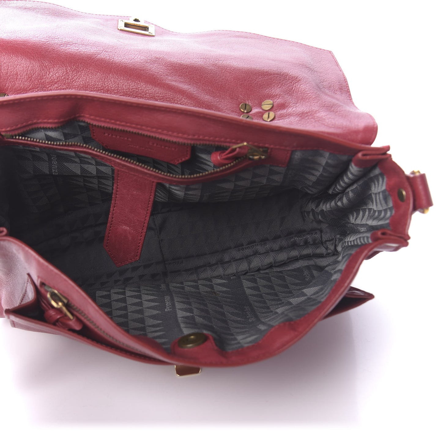 Lambskin Medium PS1 Satchel Chianti