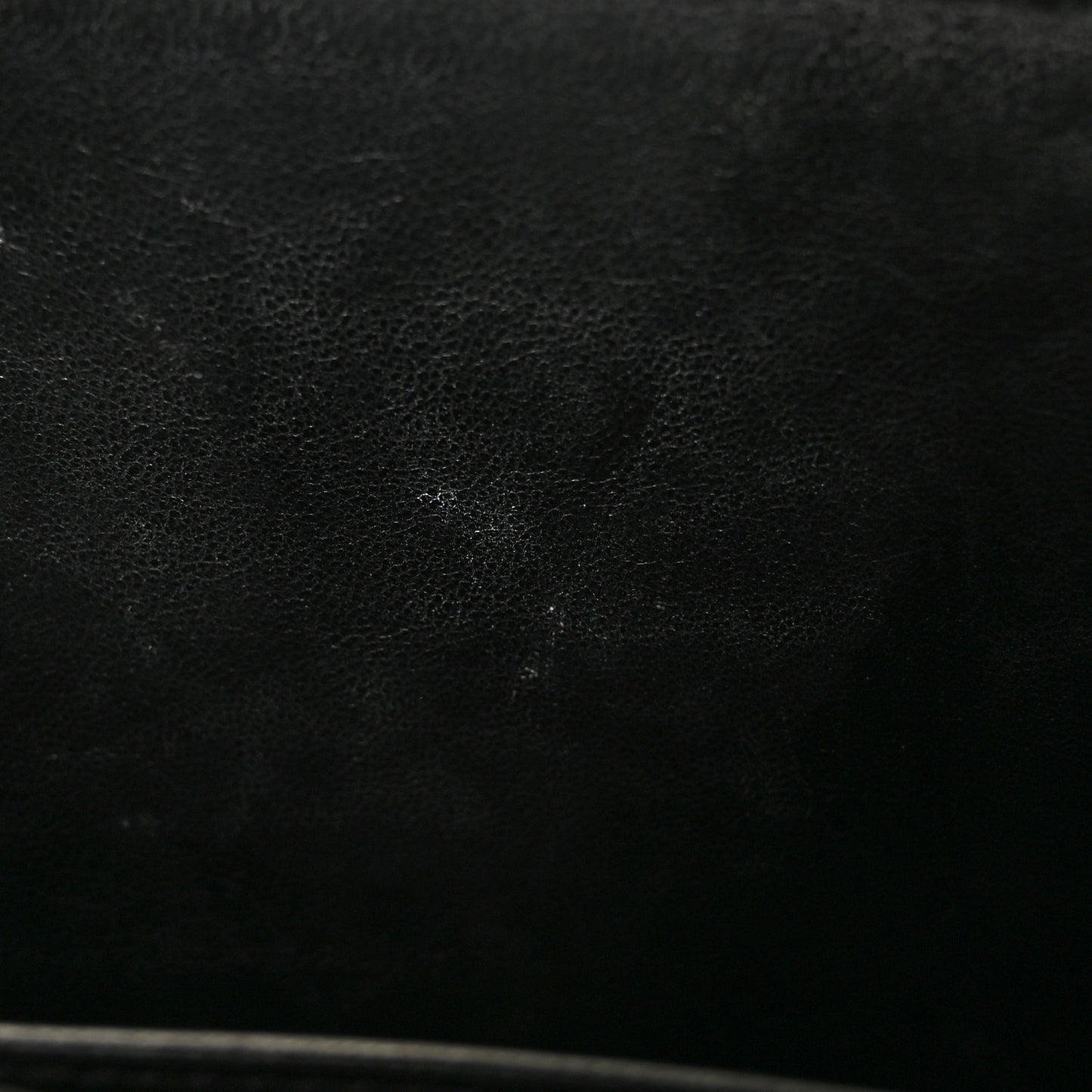 Patent Matelasse Monogram Large Vicky Chain Bag Black