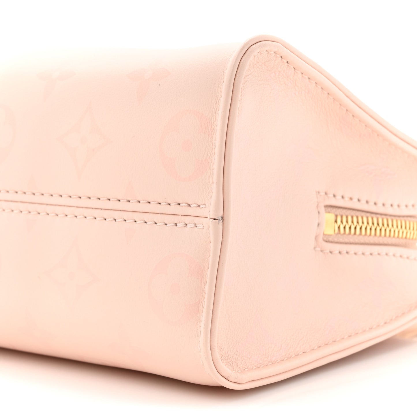 Calfskin OnTheGo East West Pearl Pink