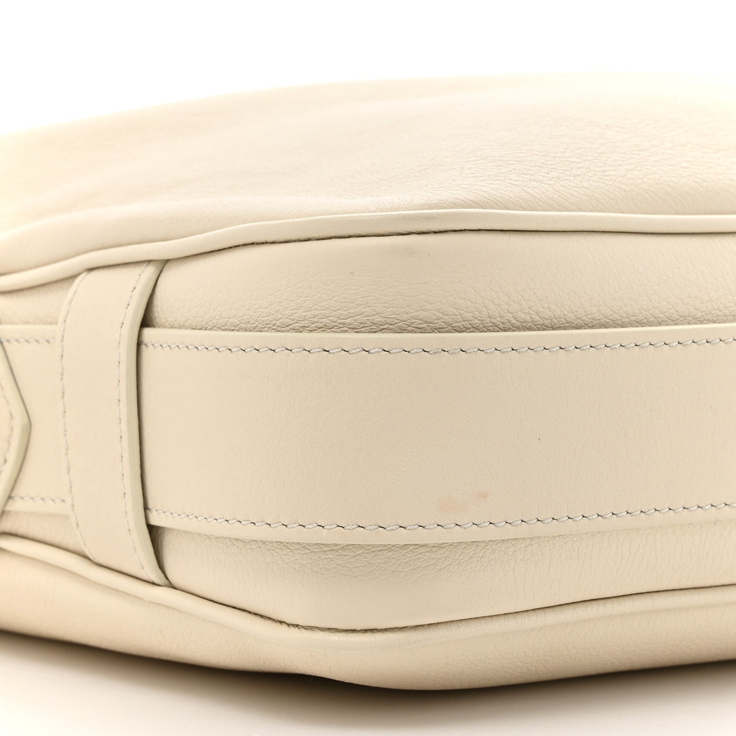 Supple Calfskin Medium Romy Shoulder Bag Rice