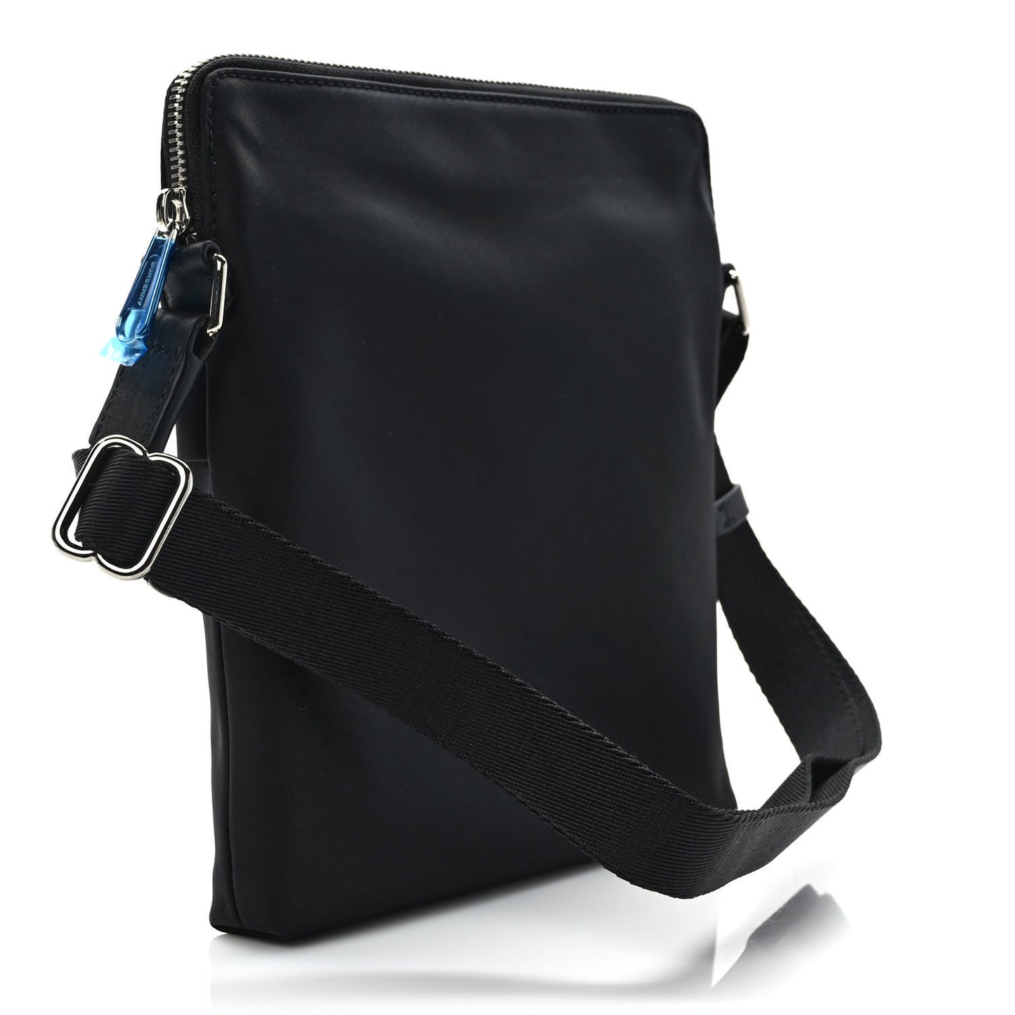Econyl Logo Print Crossbody Bag Black