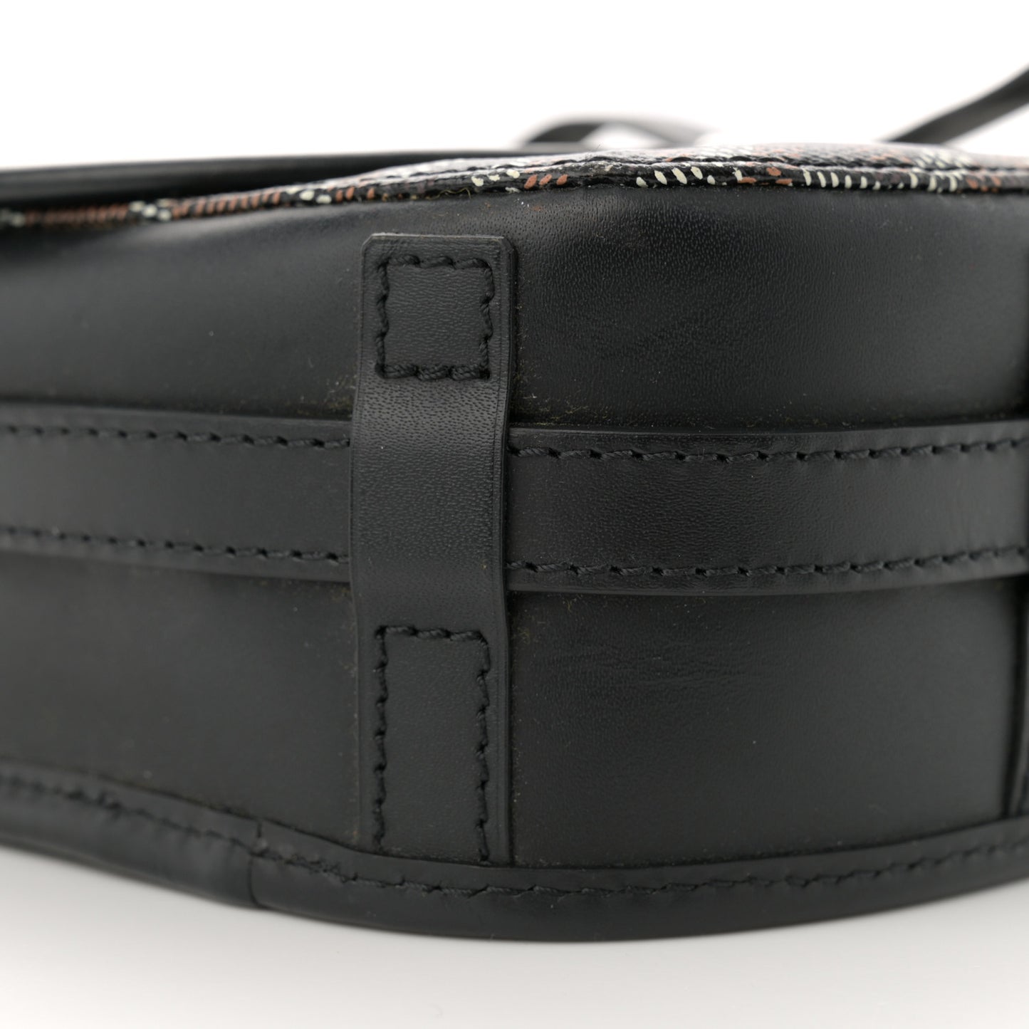 Goyardine Belvedere II PM Messenger Bag Black