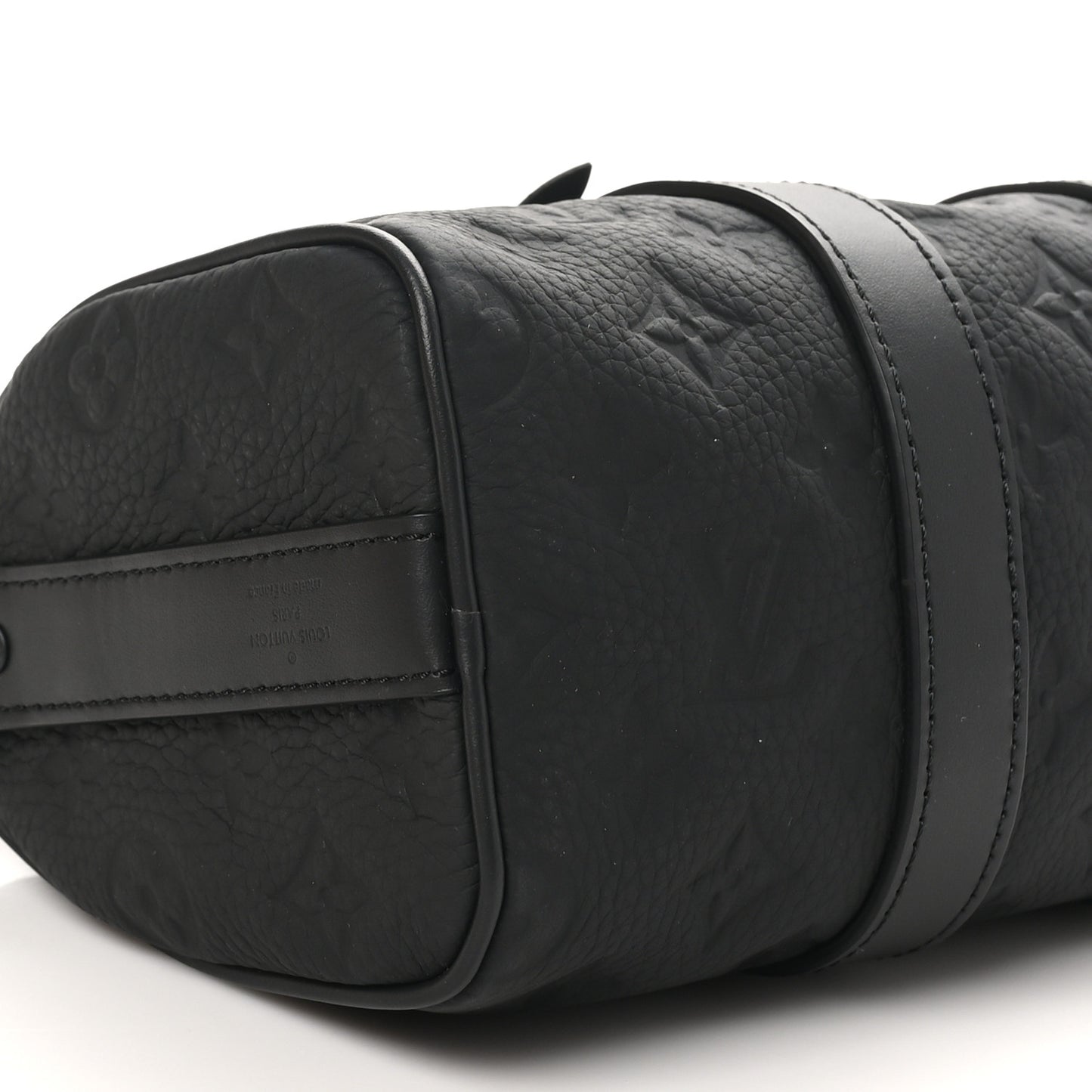 Monogram Taurillon Keepall Bandouliere 25 Black