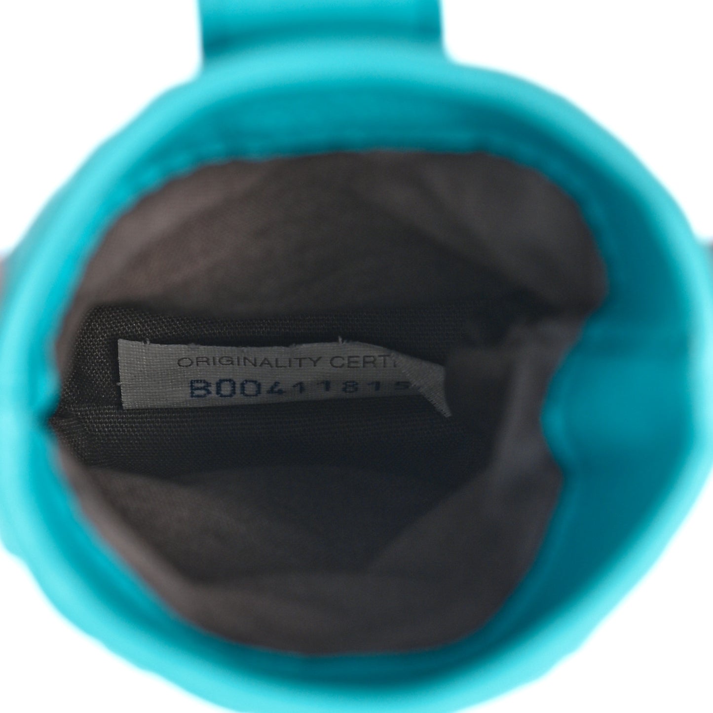 Nappa Intrecciato Phone Case Turquoise