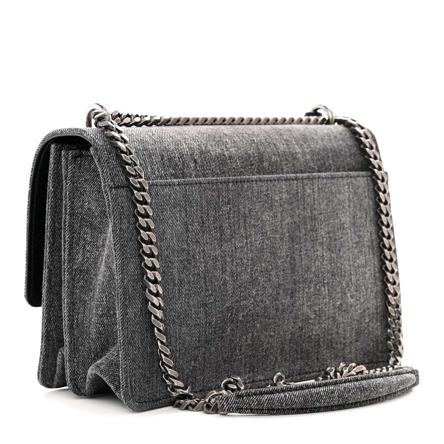 Denim Medium Monogram Sunset Black