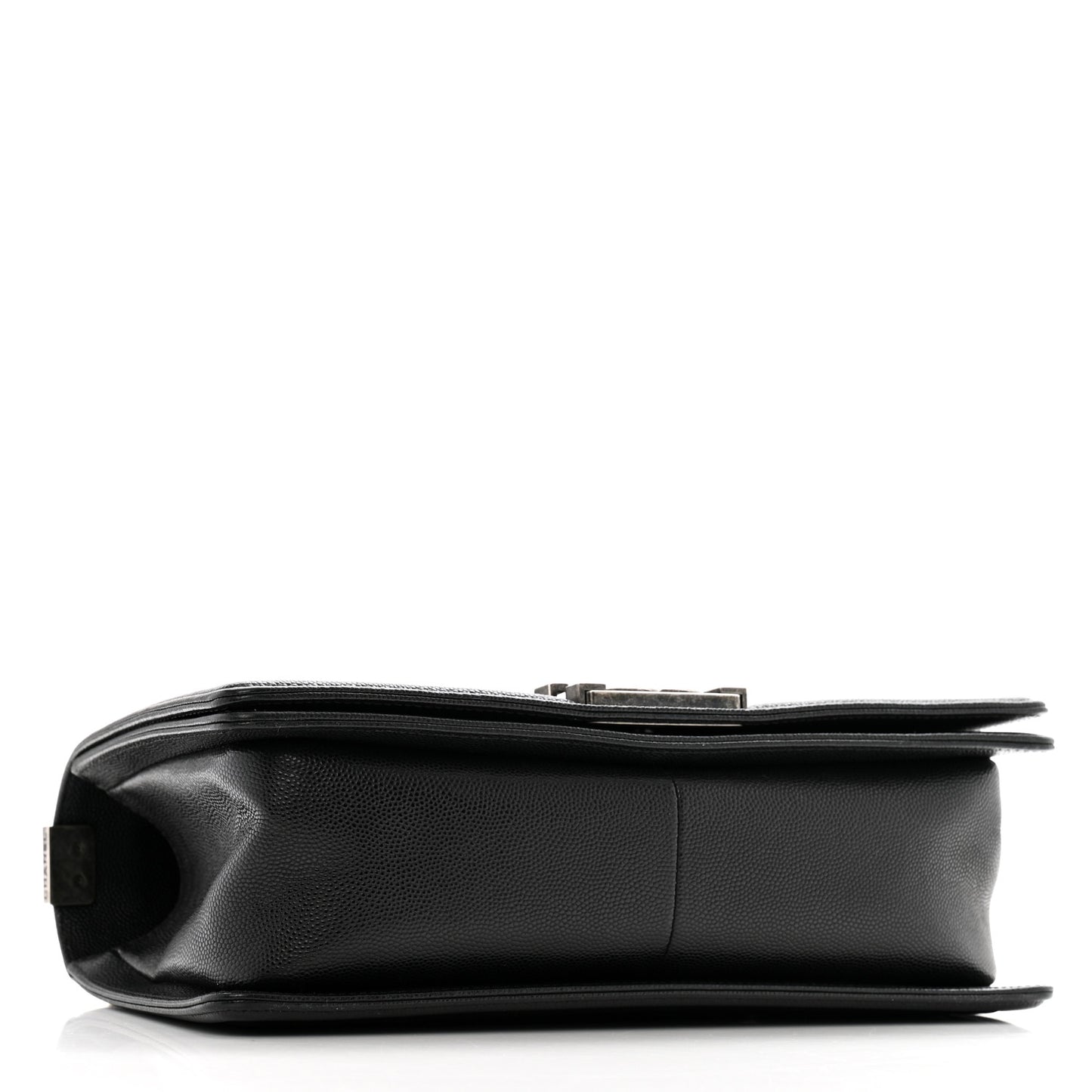 Caviar Quilted Medium Boy Flap Black