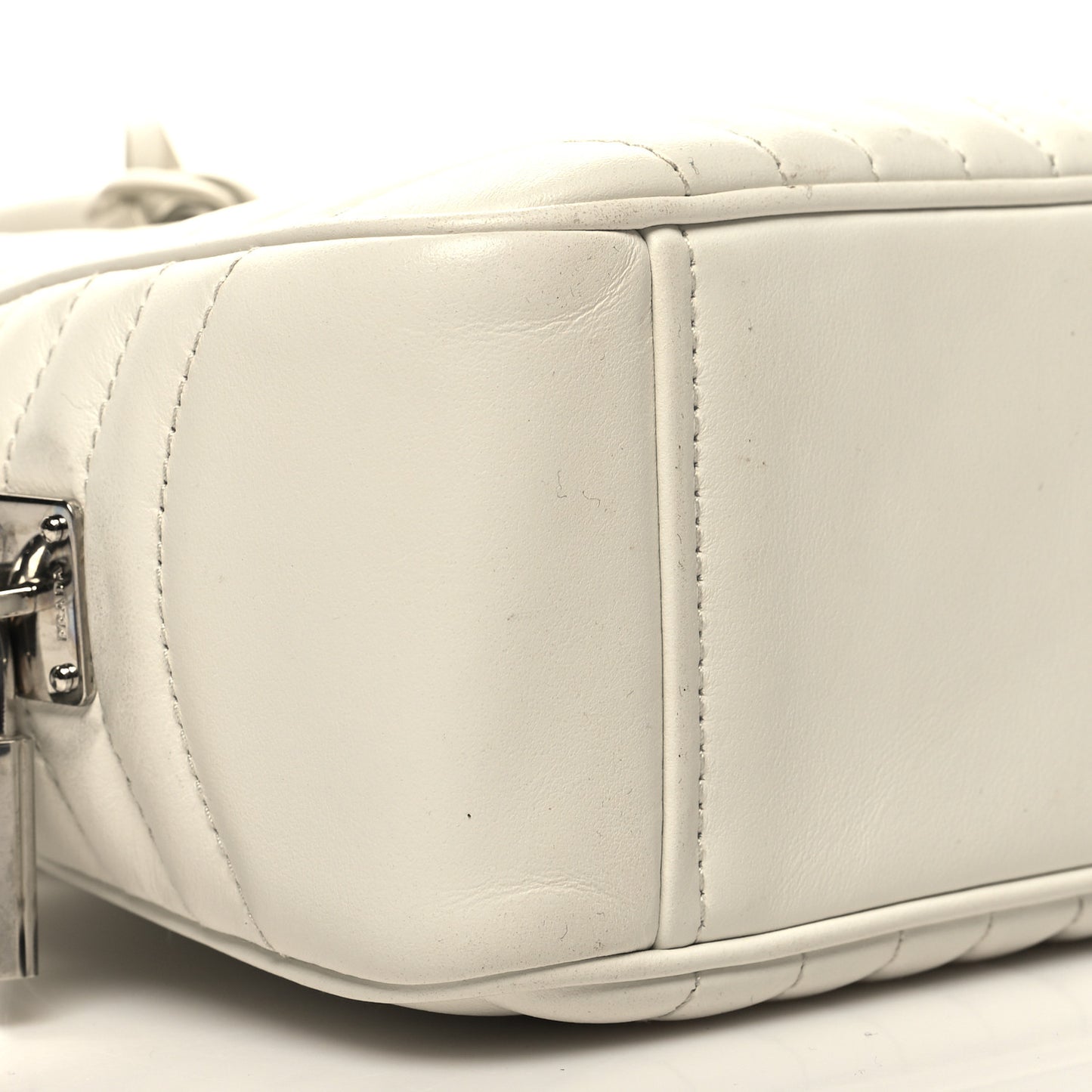 Soft Calfskin Impunture Diagramme Top Handle Crossbody Bag Talco