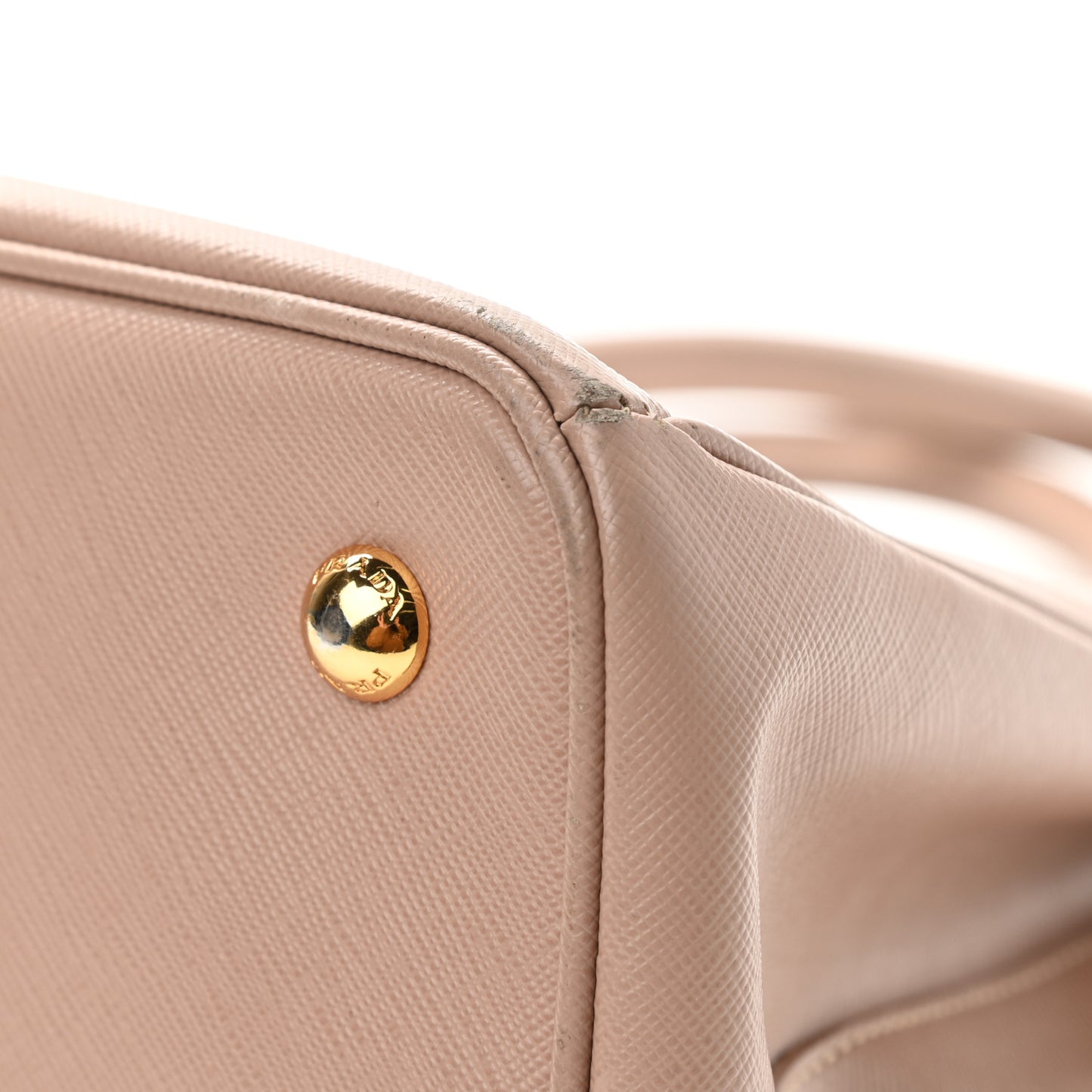 Saffiano Lux Small Tote Cammeo