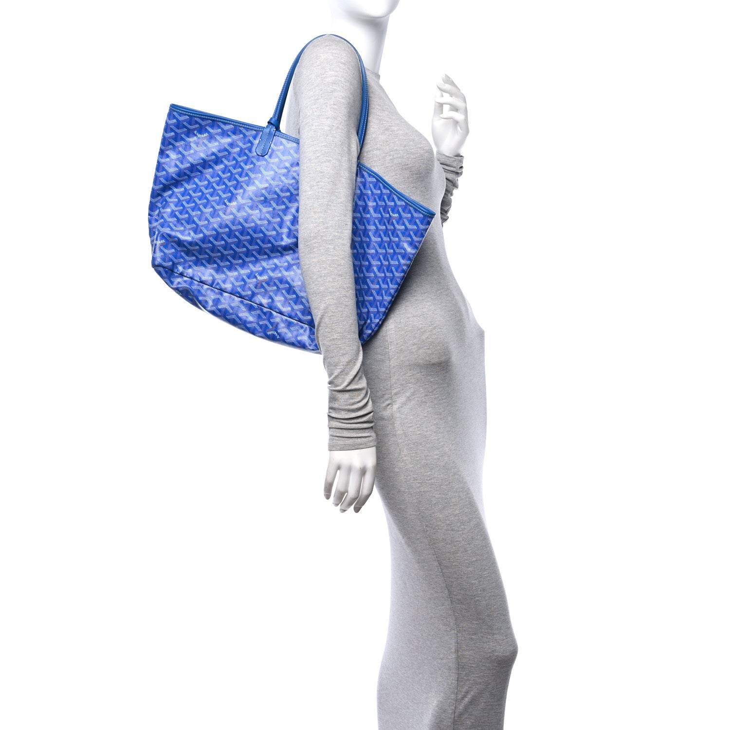 Goyard Goyardine Saint Louis PM Blue 2 of 12