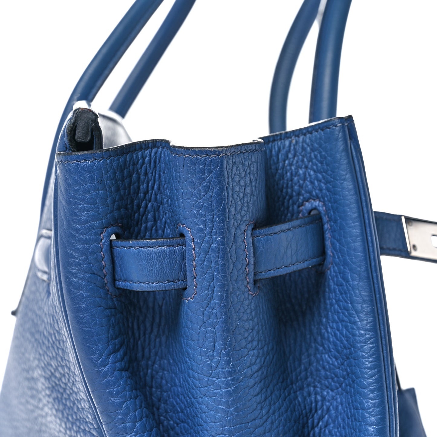 Taurillon Clemence Birkin 35 Bleu Brighton