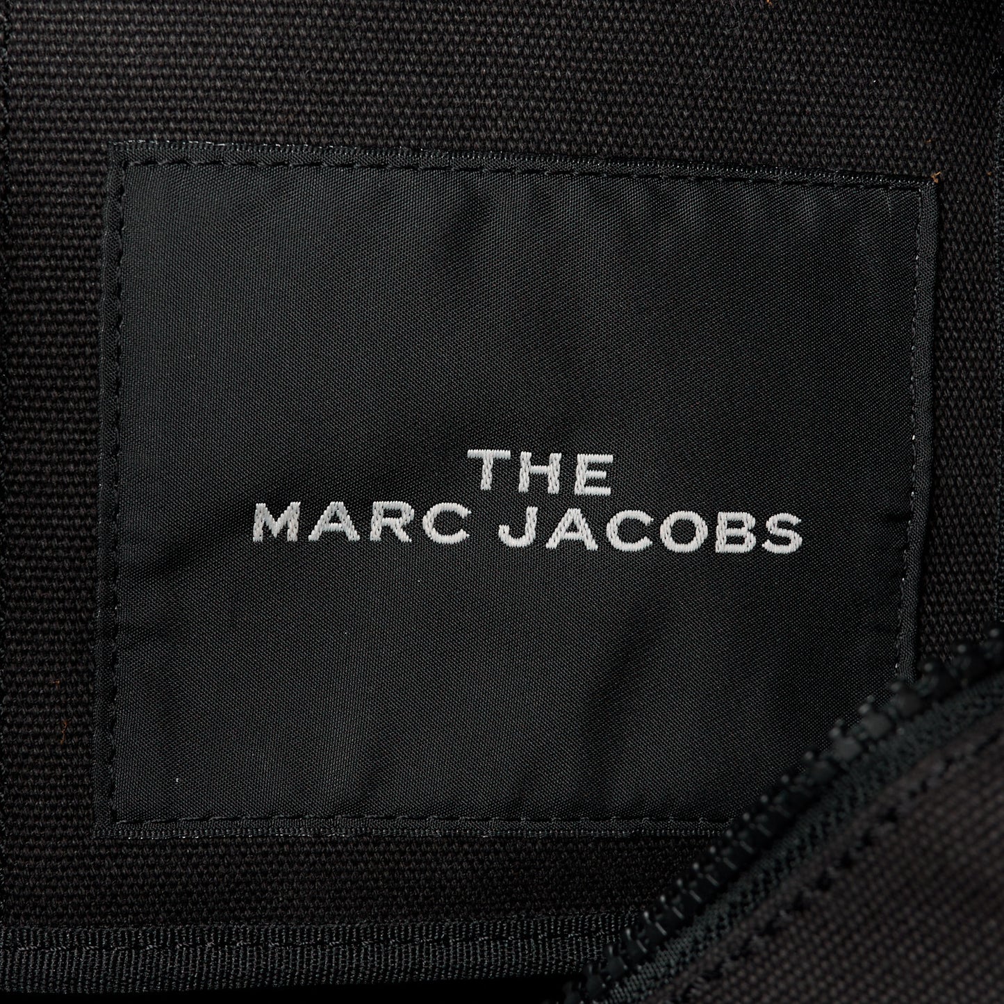 Cotton Canvas Small The Traveler Tote Bag Black