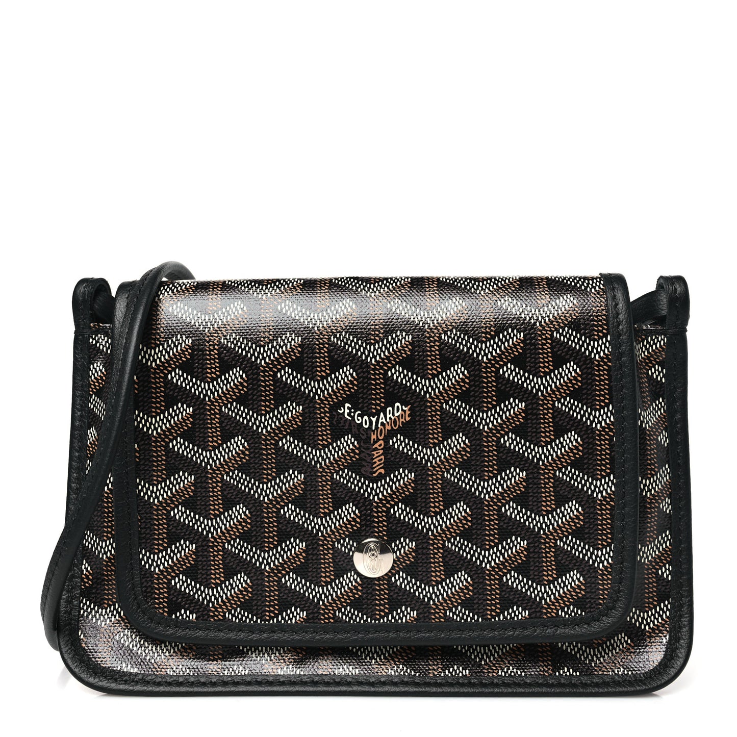 Goyardine Plumet Wallet Clutch Black