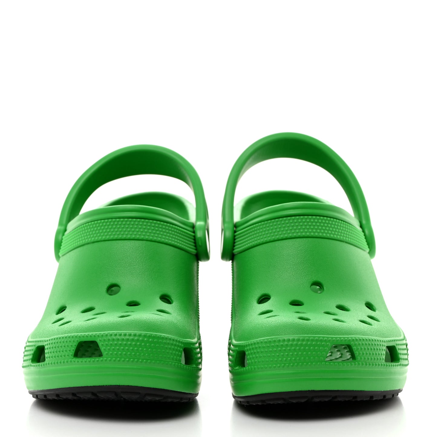 X CROCS Rubber Womens Madame 80 Sandals 36 Gras Green