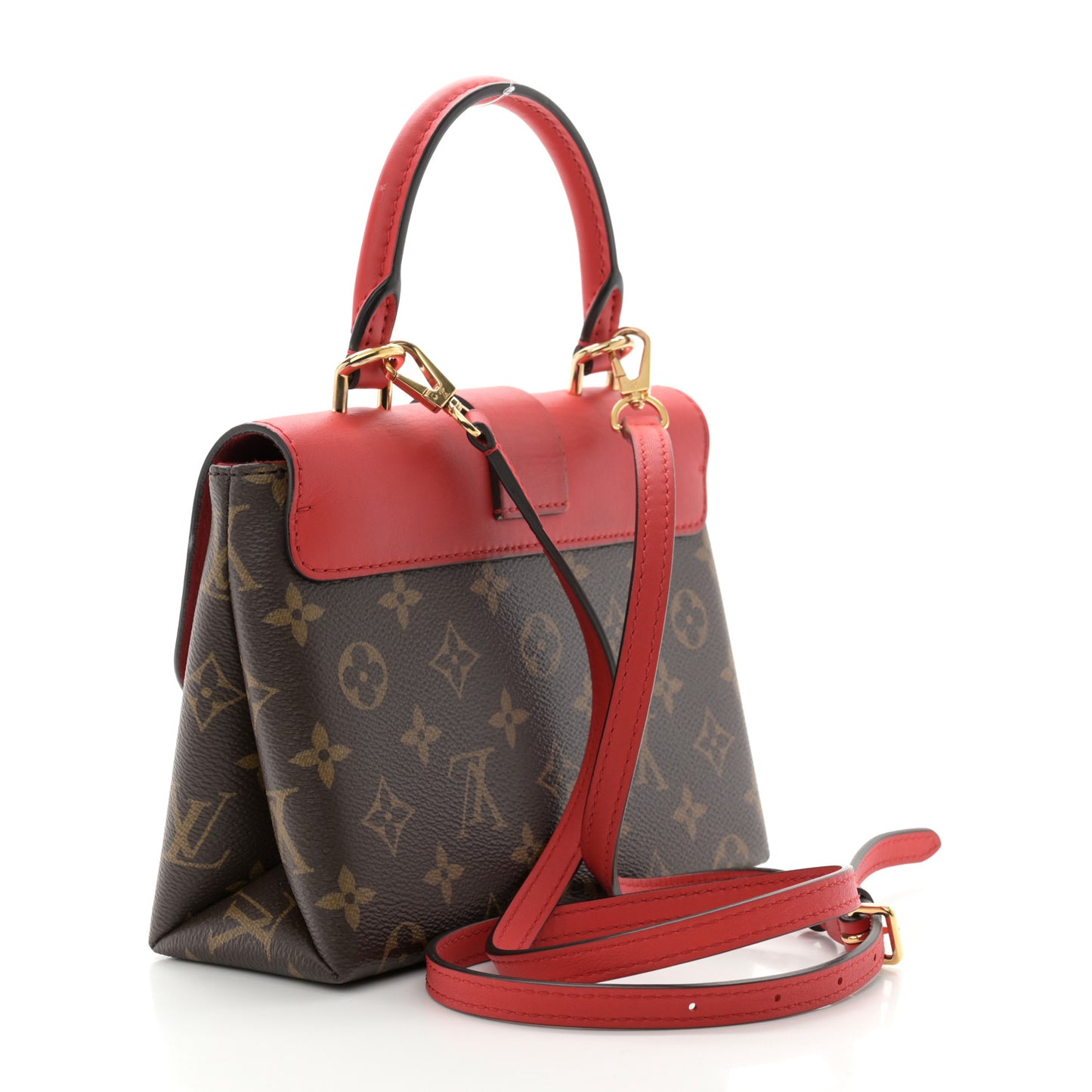 Monogram Locky BB Coquelicot