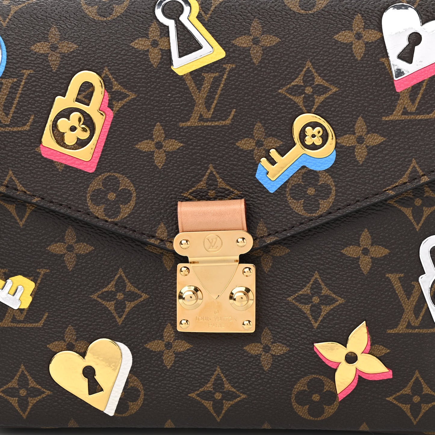 Monogram Love Lock Pochette Metis