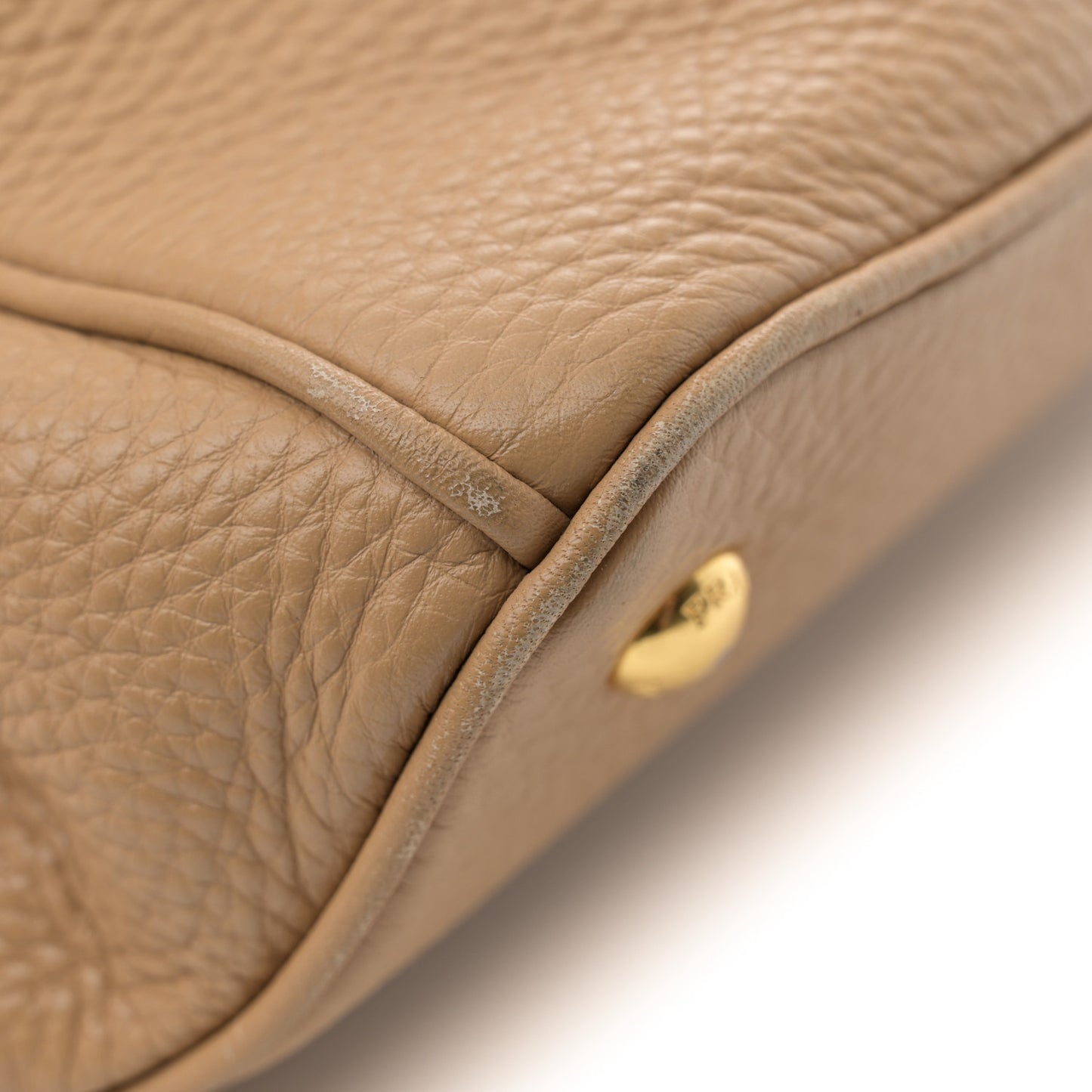 Vitello Daino Shopping Tote Noisette