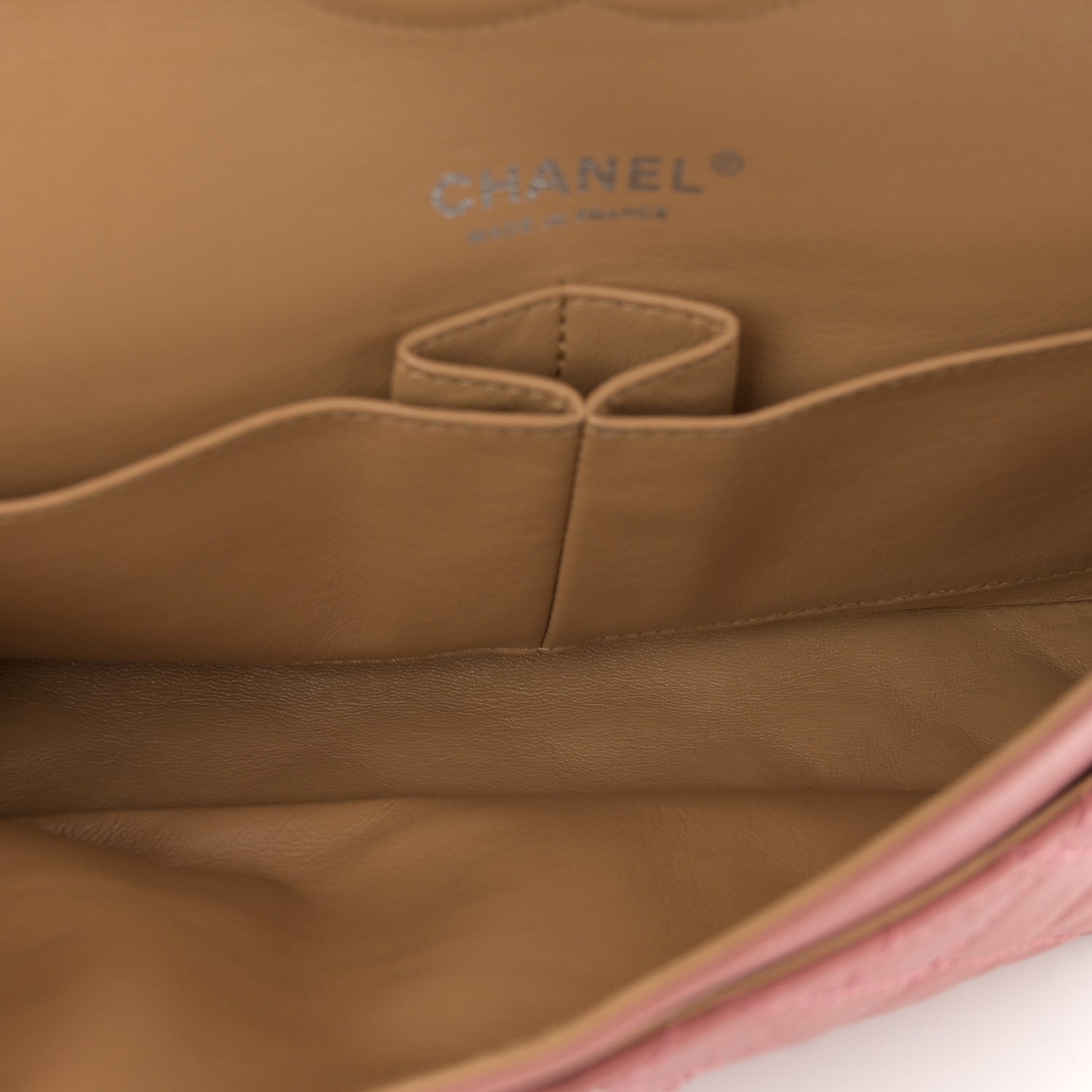 Chanel Washed Lambskin Quilted Medium Double Flap Bijoux Chain Pink 5 of 12