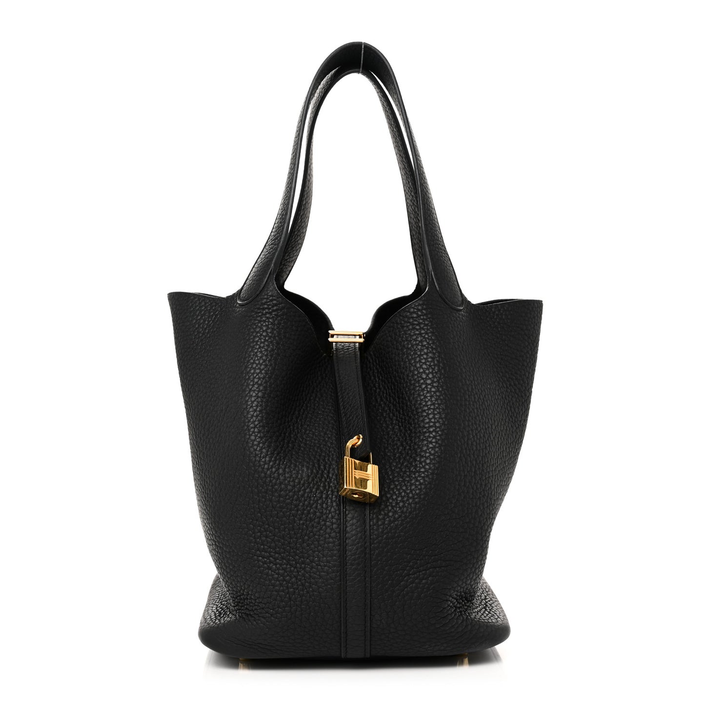 Taurillon Clemence Picotin Lock 22 MM Black