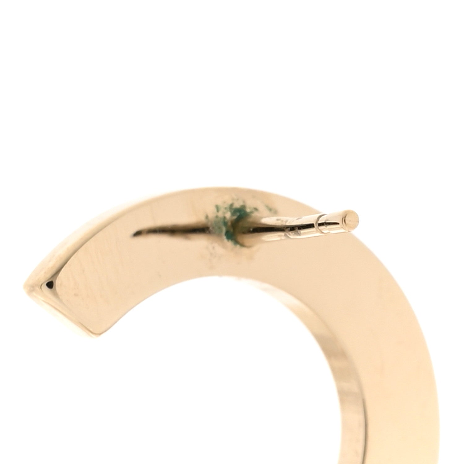 Chanel Metal Cha-Nel Logo Drop Earrings Gold 5 of 7