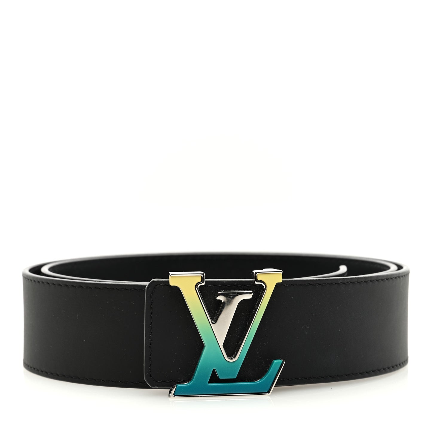 Calfskin 40mm LV Spotlight Belt 90 36 Black