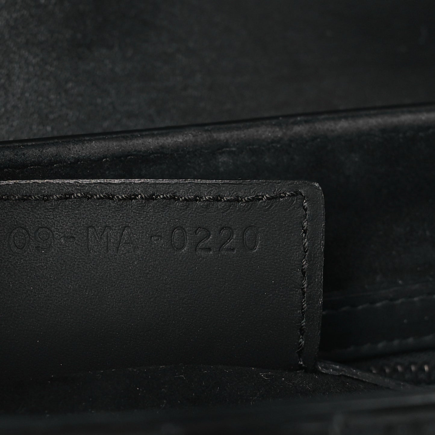 Ultra Matte Calfskin Saddle Bag Black