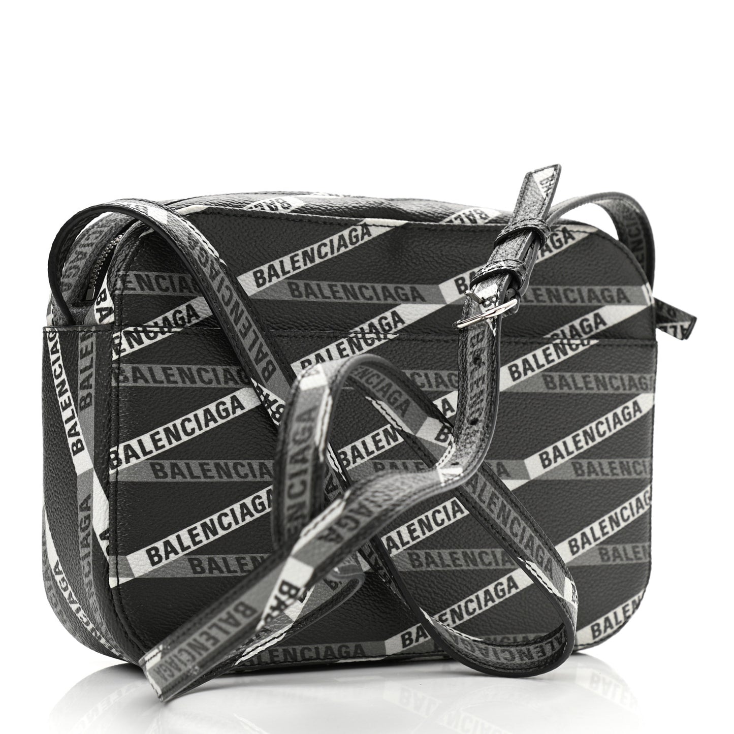 Coated Canvas Losange Monogram S Camera Bag Black Grey
