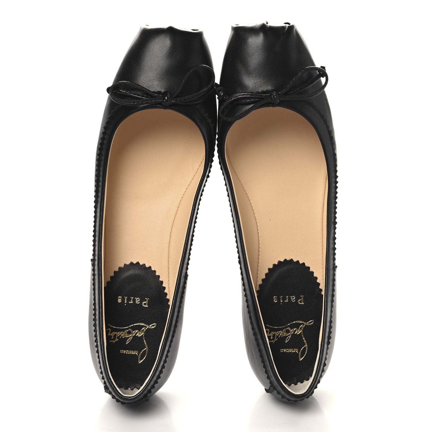 Christian Louboutin Nappa Mamadrague Flats 36 Black 2 of 9