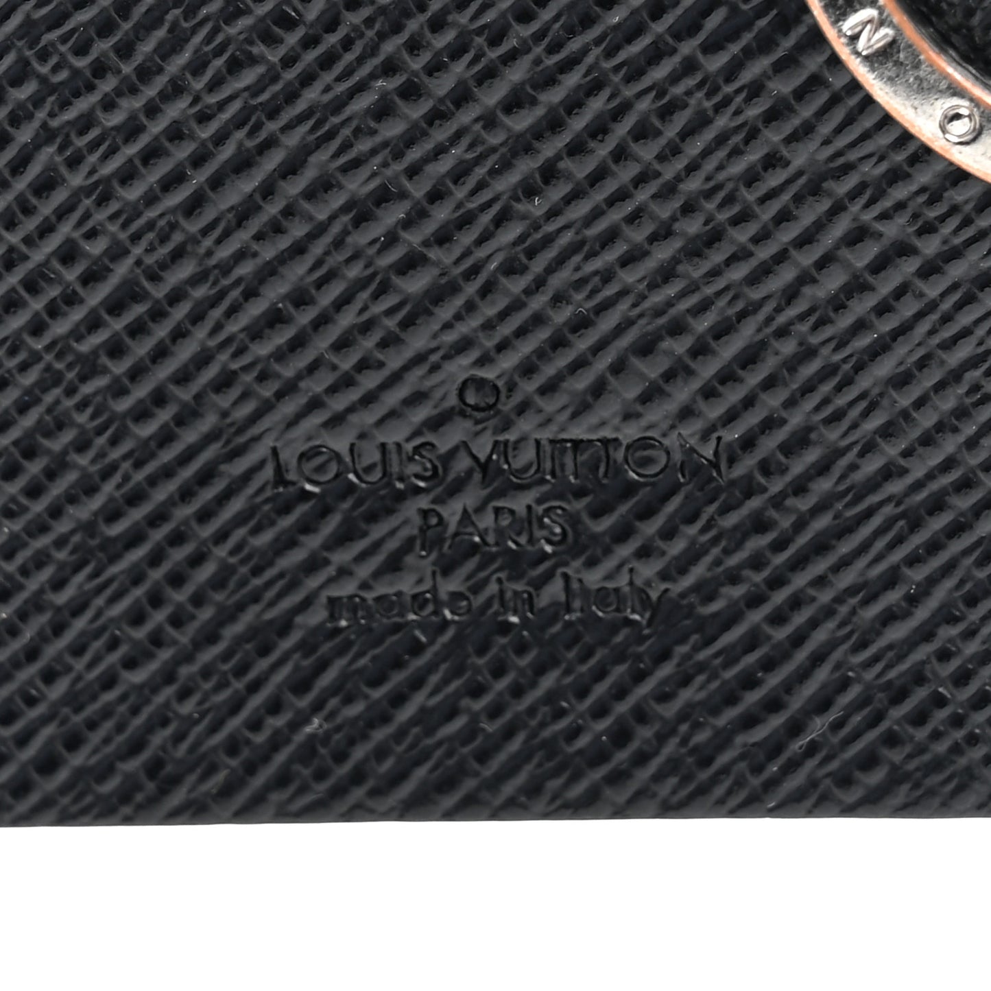 Petite Malle Bag Charm Key Holder Leopard