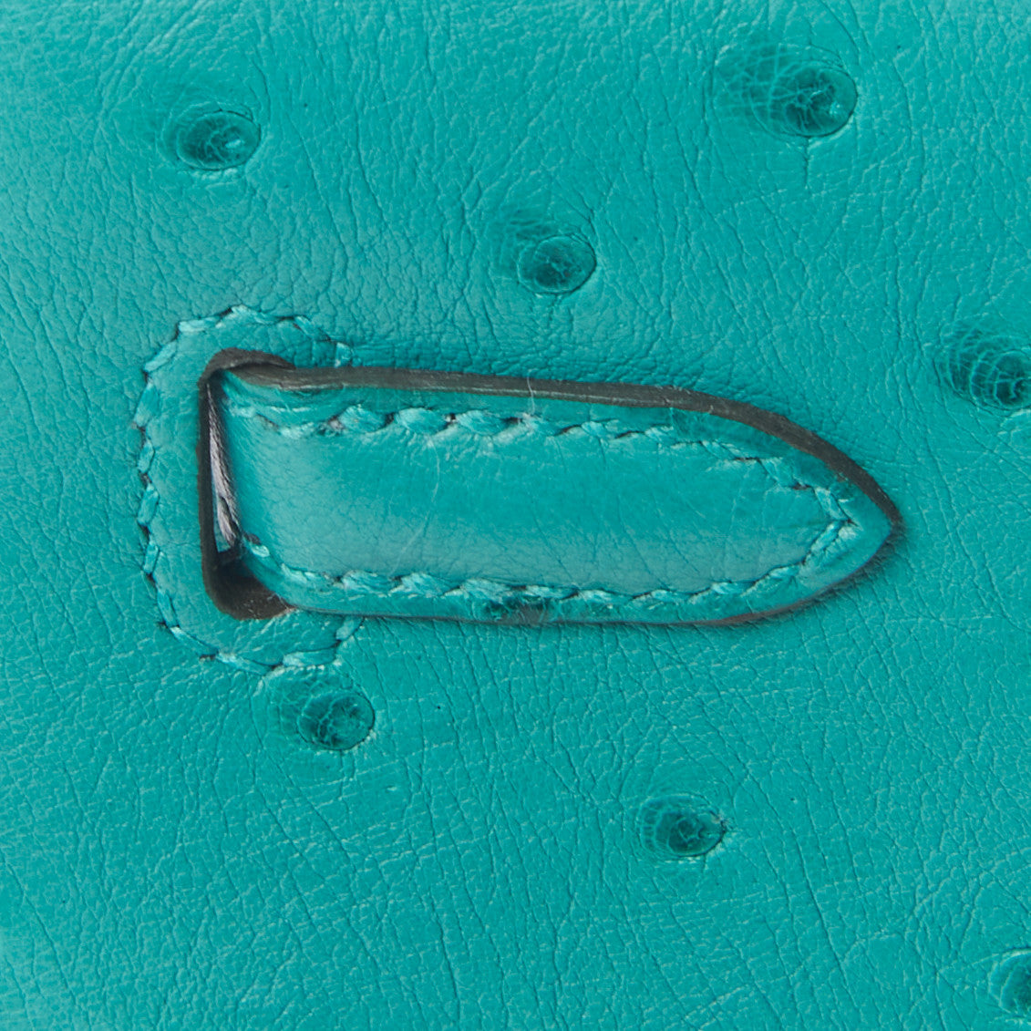 Ostrich Kelly Sellier 25 Vert Verone