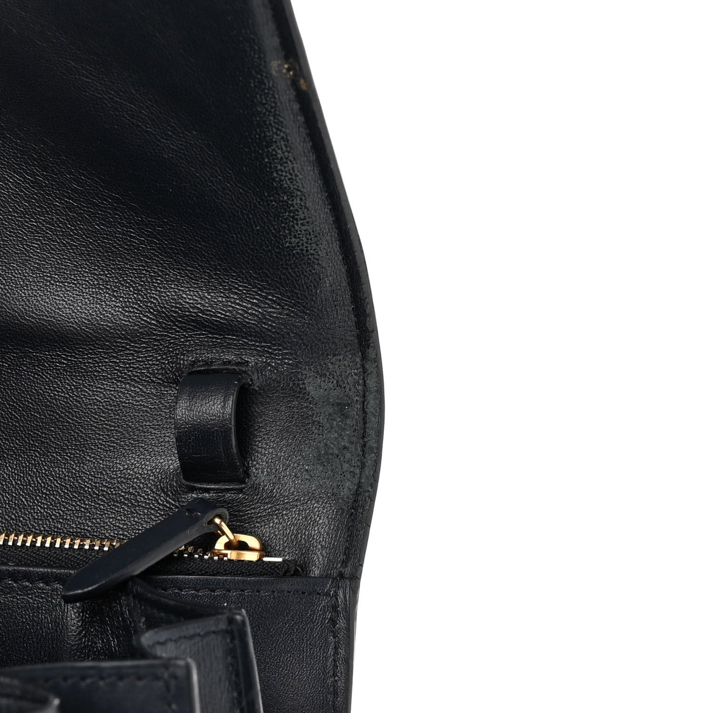 Box Calfskin Medium Classic Box Flap Bag Navy