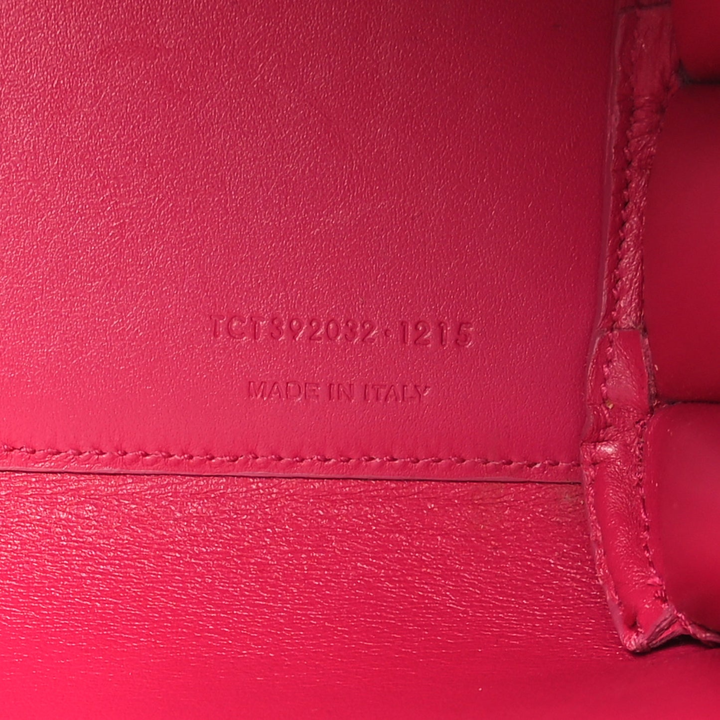 Grained Calfskin Baby Sac De Jour Lipstick Fuchsia