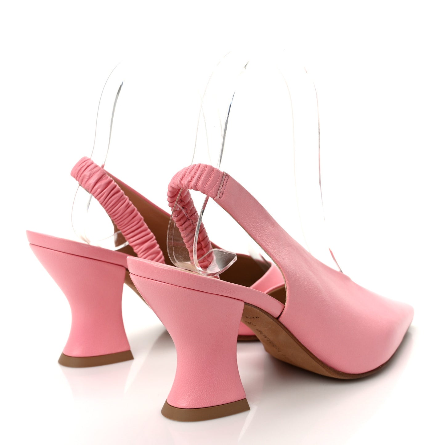 Nappa Almond Slingback Pumps 36 Blossom