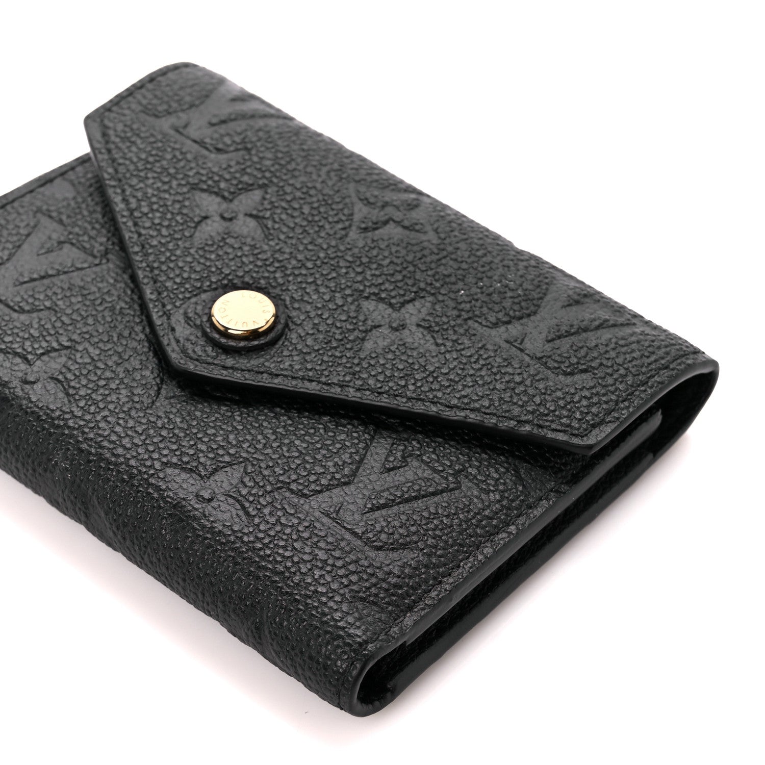 Louis Vuitton Empreinte Victorine Wallet Black 12 of 13