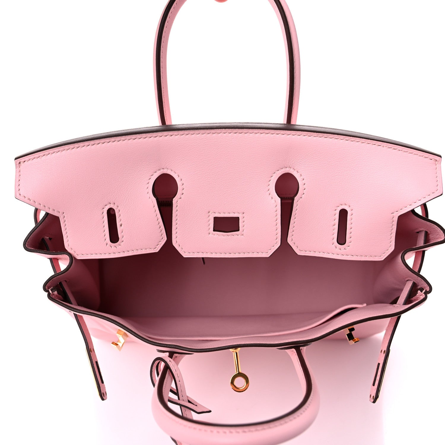 Hermes Swift Birkin 25 Rose Sakura 16 of 35