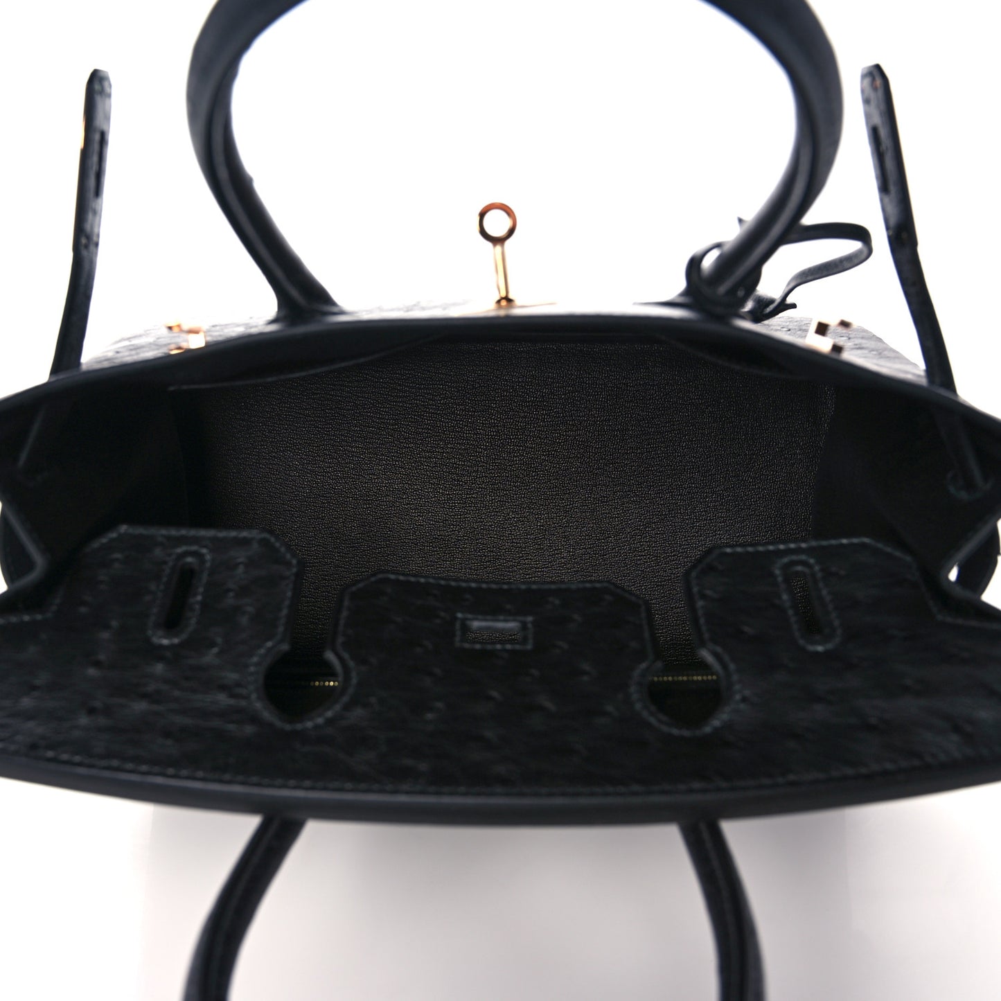 Ostrich Birkin 30 Black