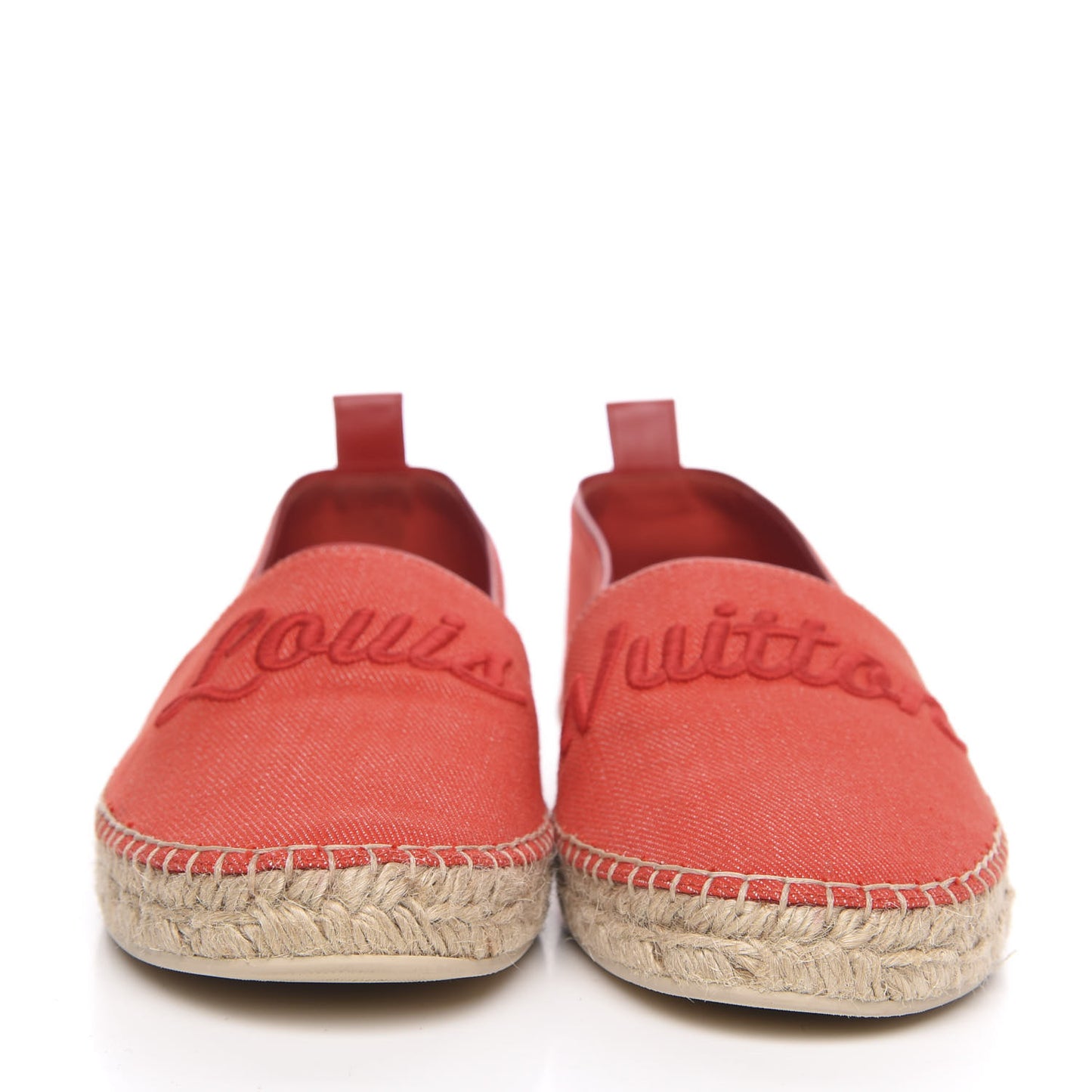 Canvas Waterfall Espadrille 40 Rouge