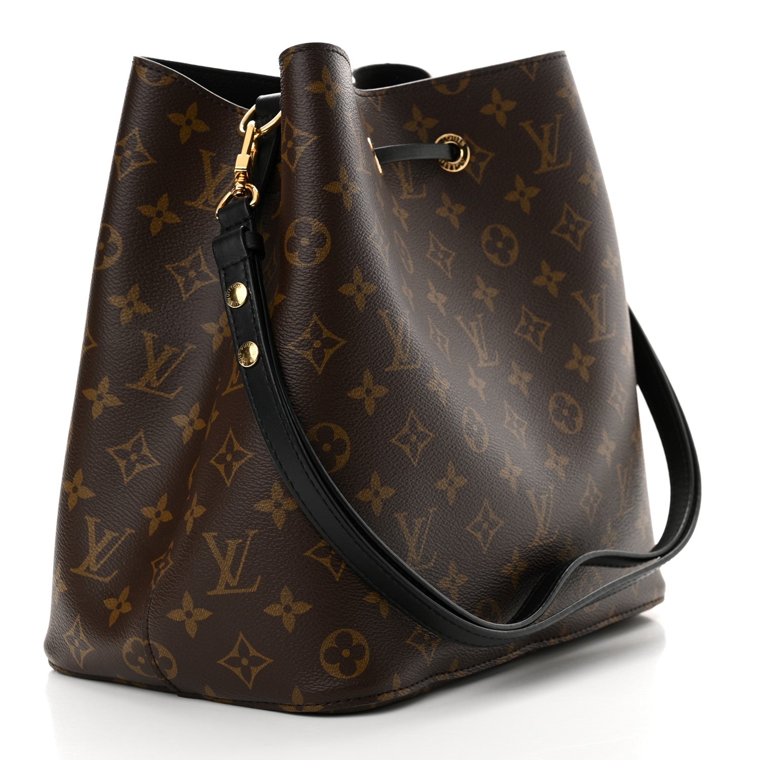 Louis Vuitton Monogram Neonoe MM Black 3 of 9