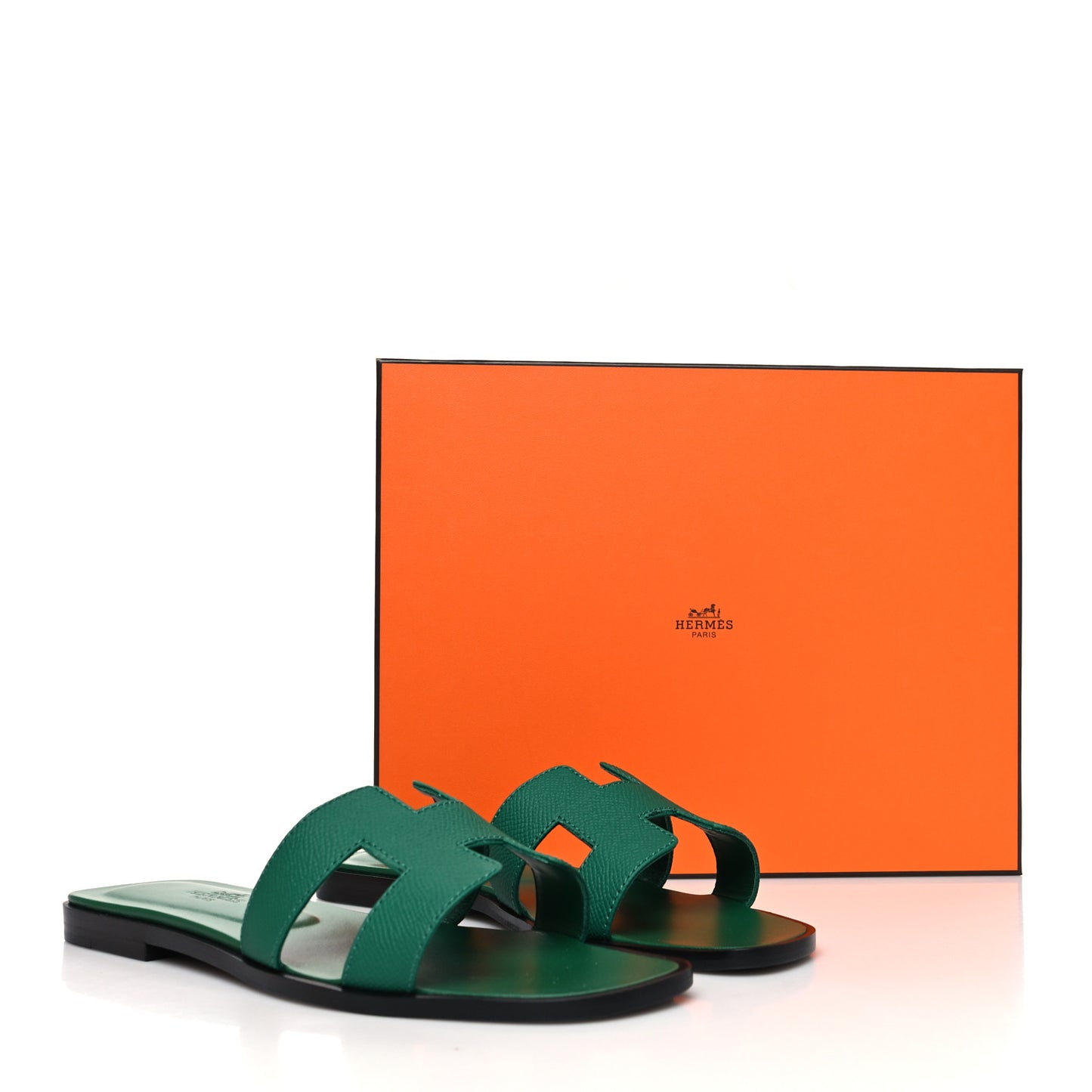 Epsom Oran Sandals 36.5 Vert Cactus