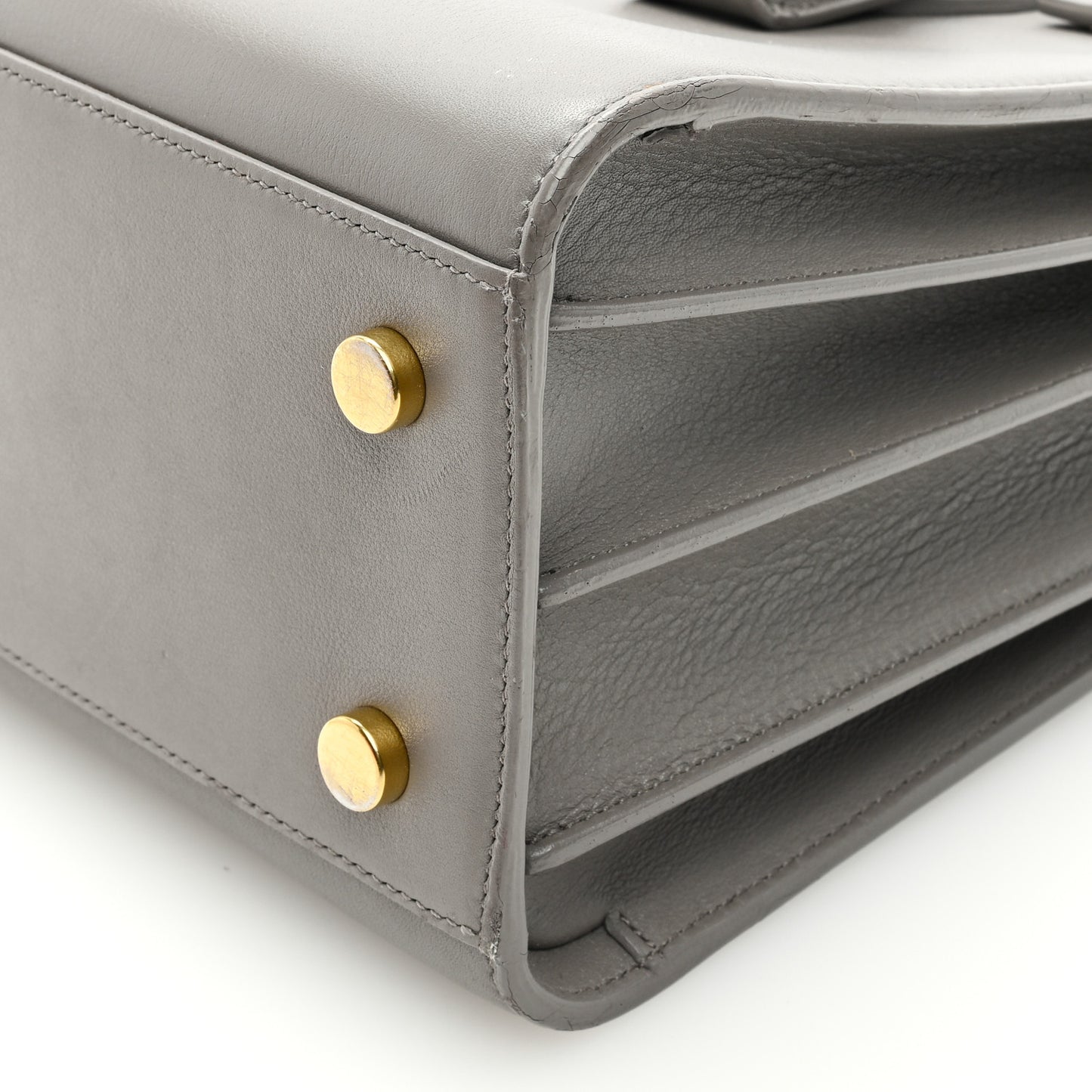 Calfskin Baby Sac De Jour Fog