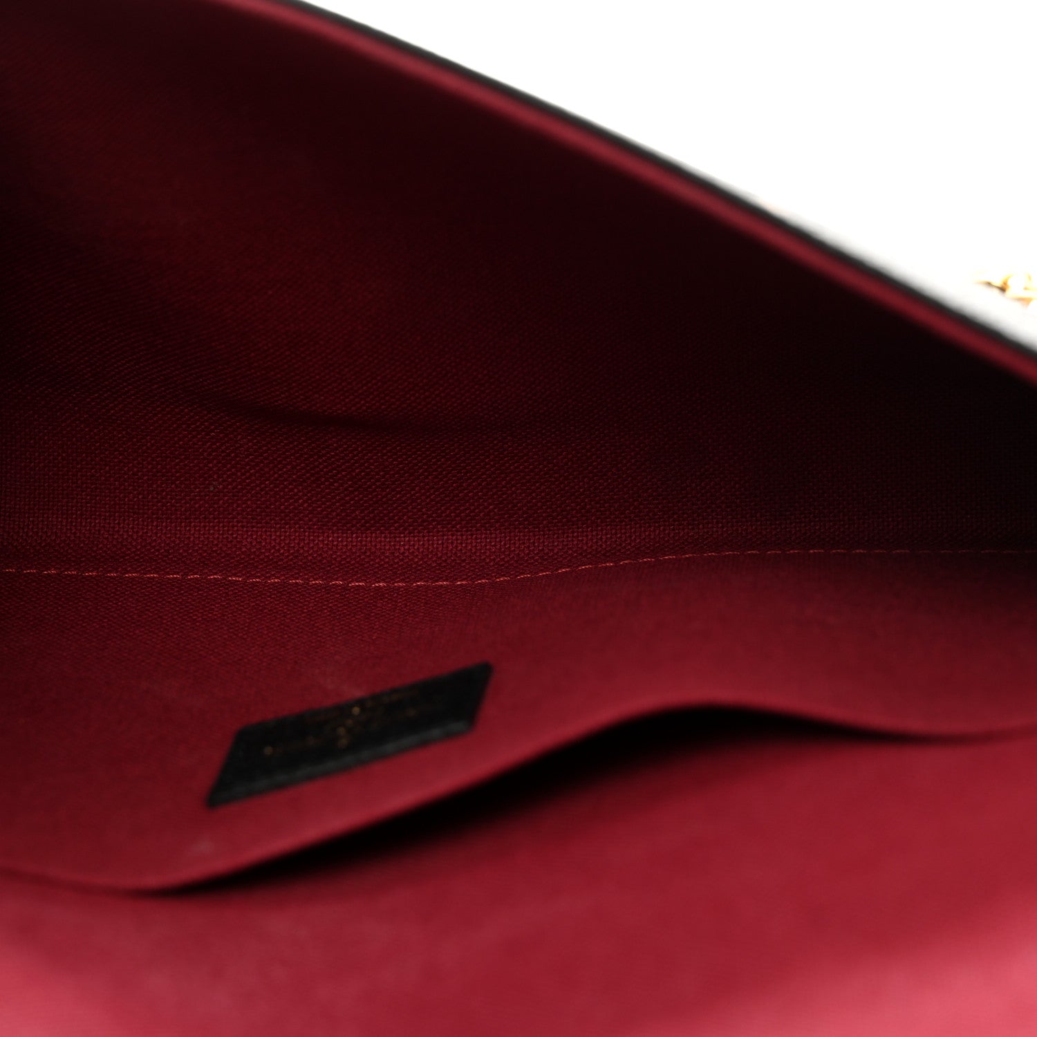 Louis Vuitton Empreinte Monogram Giant Felicie Pochette Black Beige 5 of 9