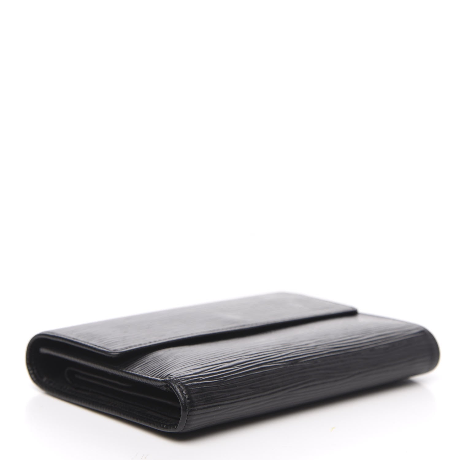Louis Vuitton Epi Porte Tresor Etui Papiers Wallet Black 4 of 11