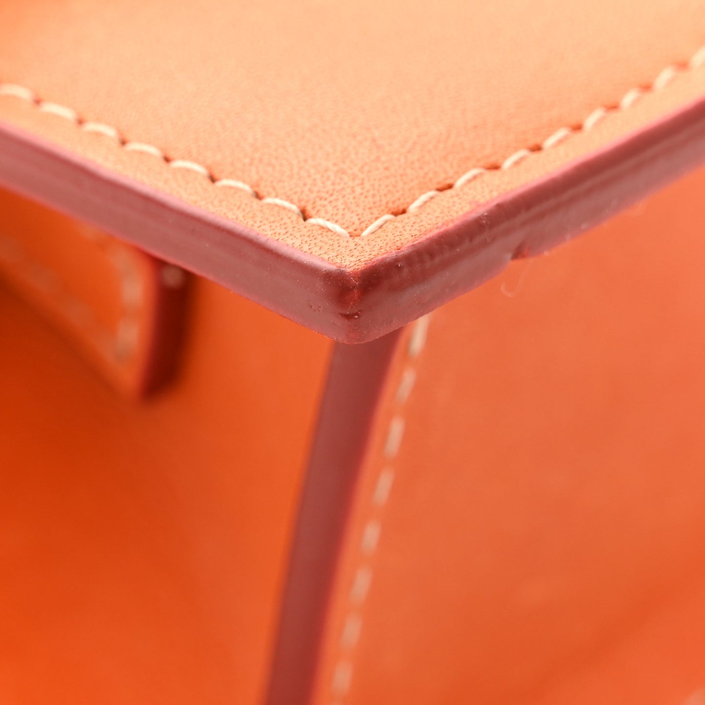 Smooth Calfskin Le Chiquito Homme Orange