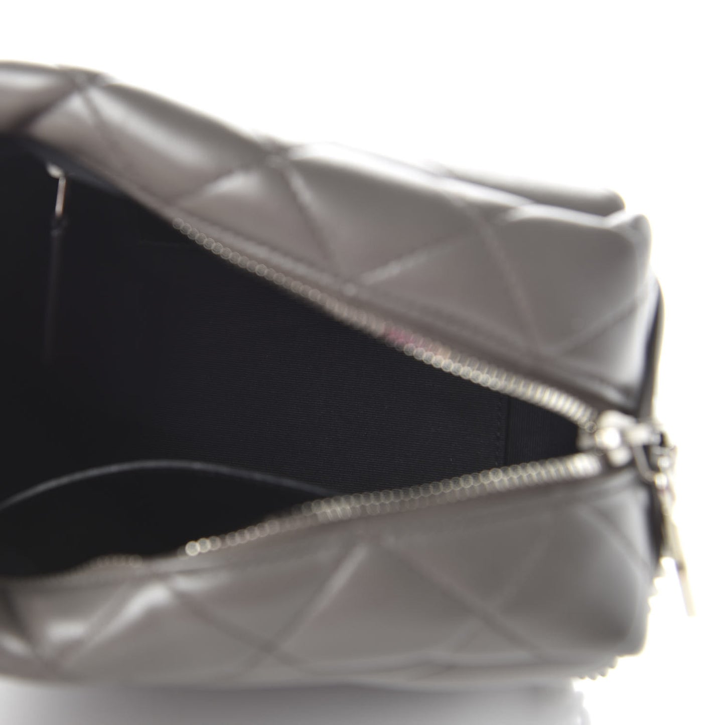 Calfskin Y Quilted Monogram Small Loulou Bowling Bag Earth