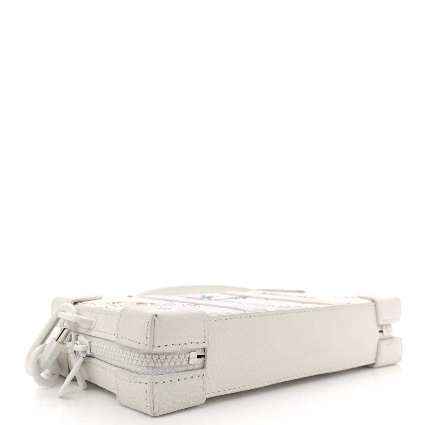 Taurillon Monogram LV Friends Soft Trunk Wallet White