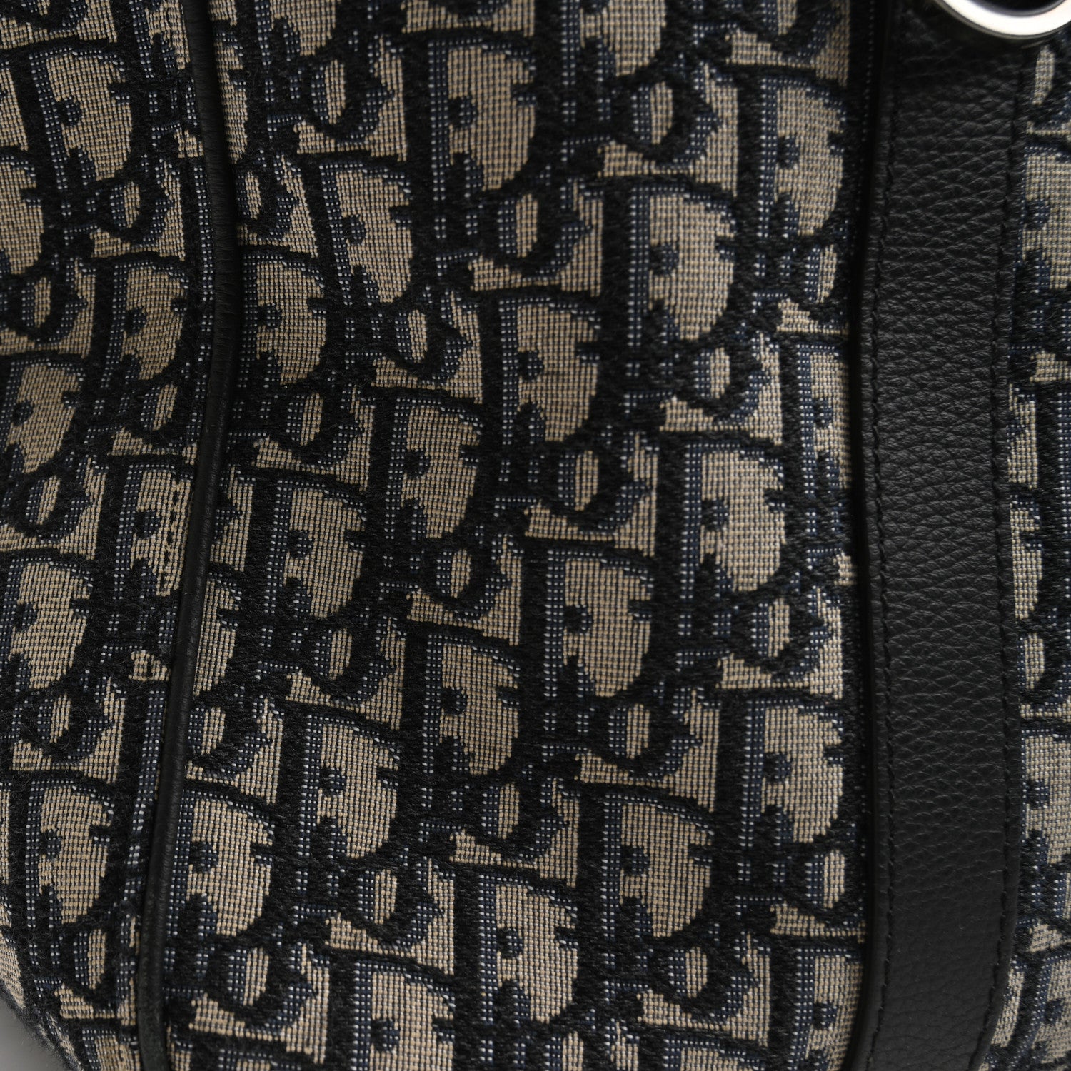 Christian Dior Oblique Duffle Navy Blue 12 of 18