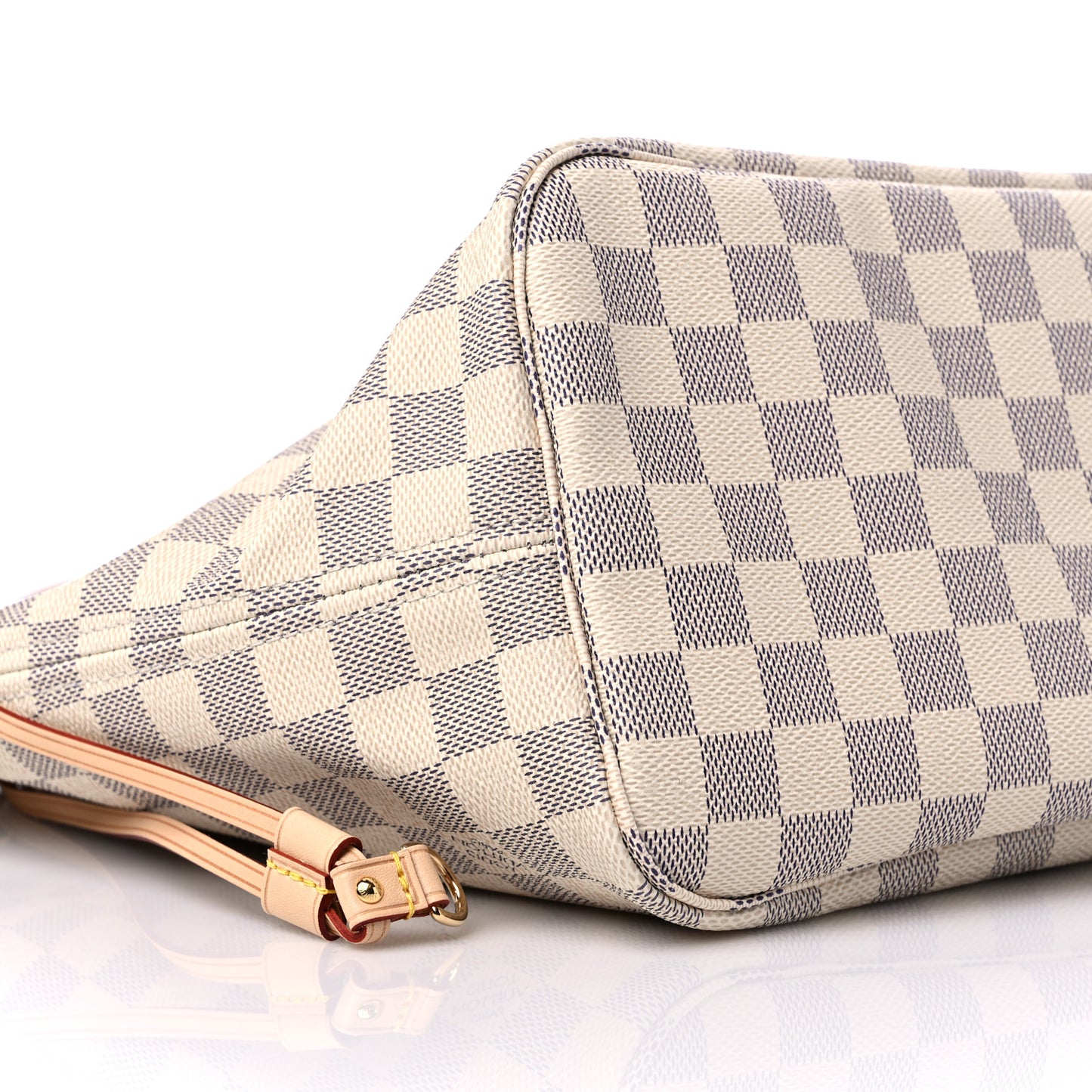 Damier Azur Neo Neverfull MM Rose Ballerine