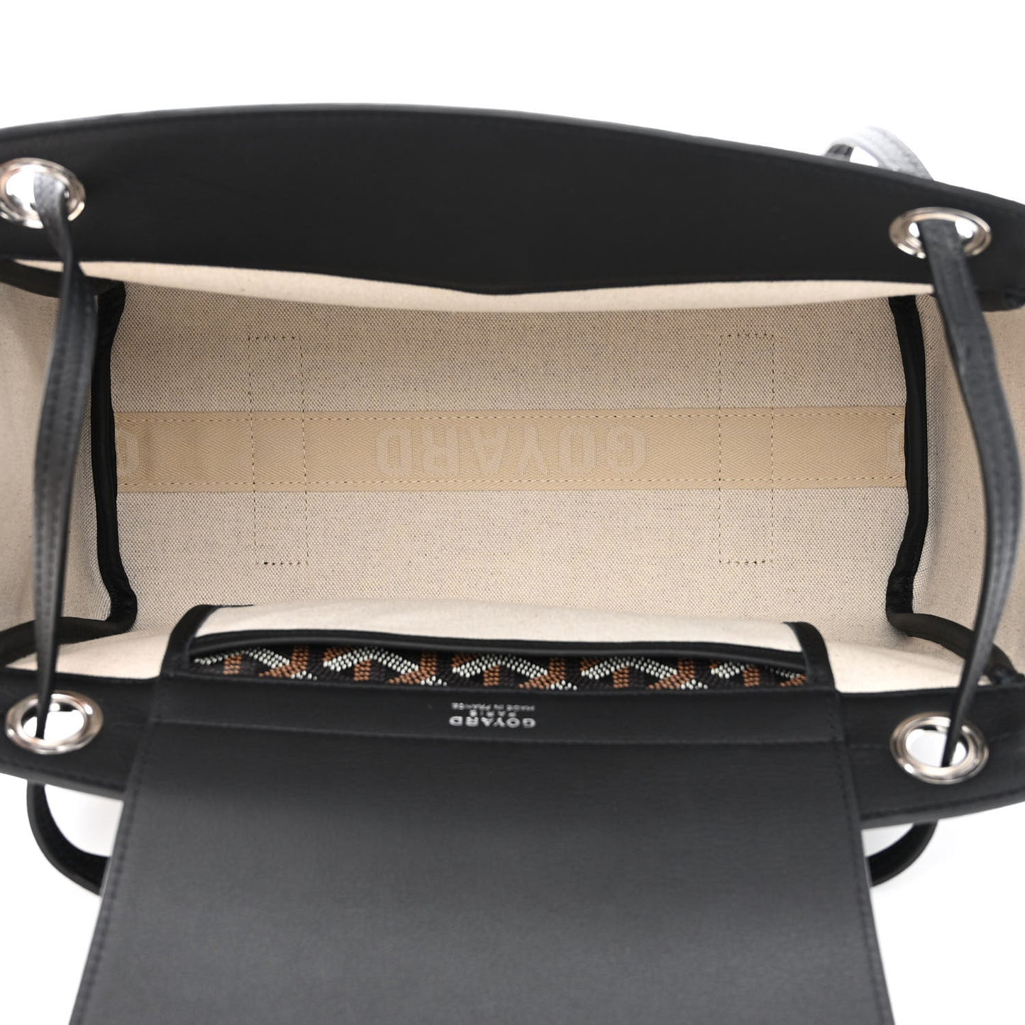 Goyardine Rouette PM Black